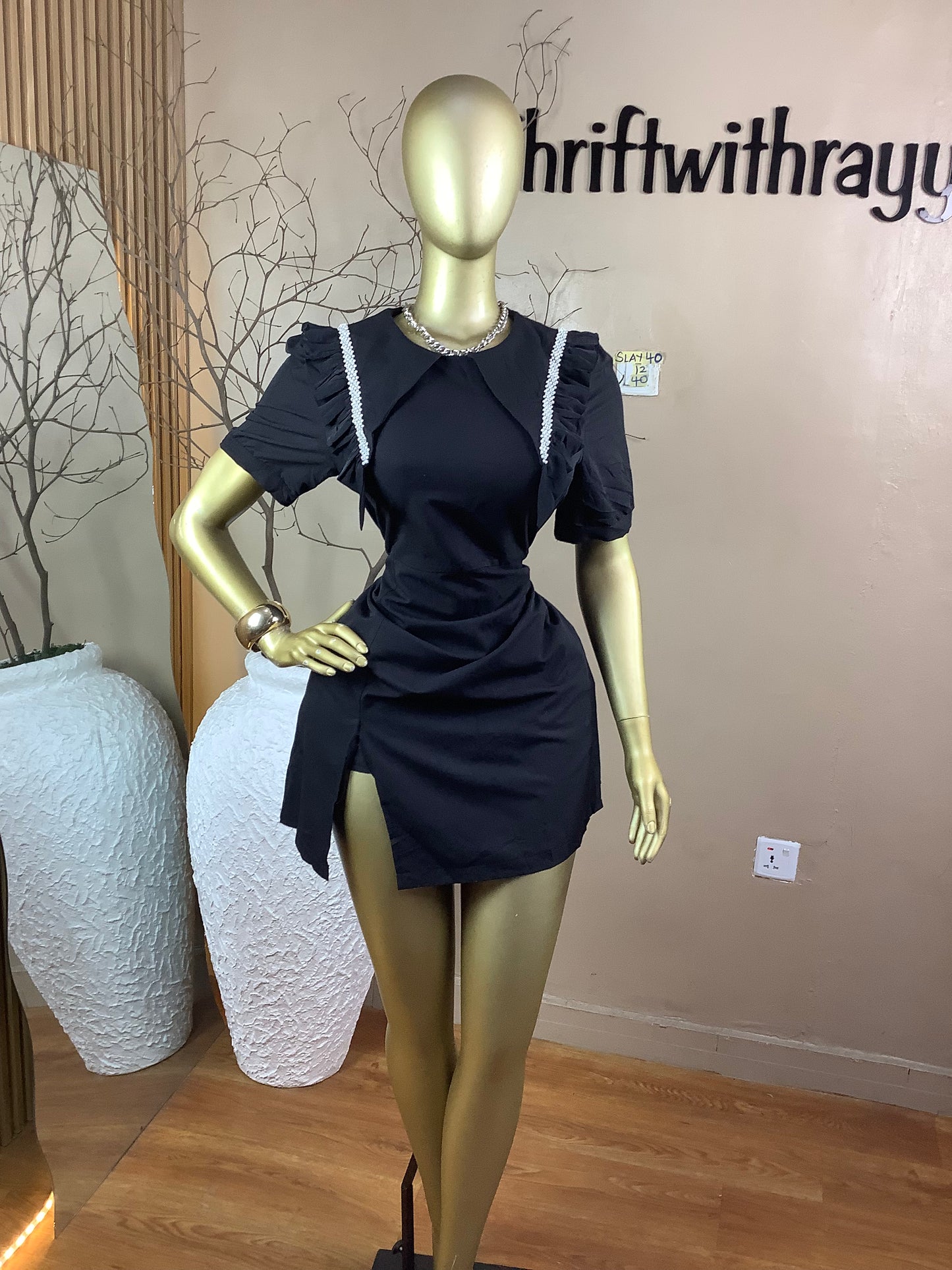 SIZE12 Slay40 Length40(Black)