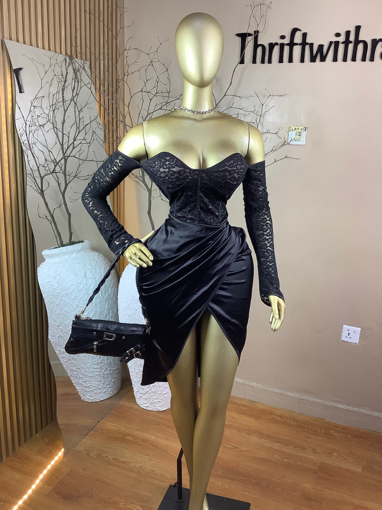 SIZE12 Slay47 Length47(Black)