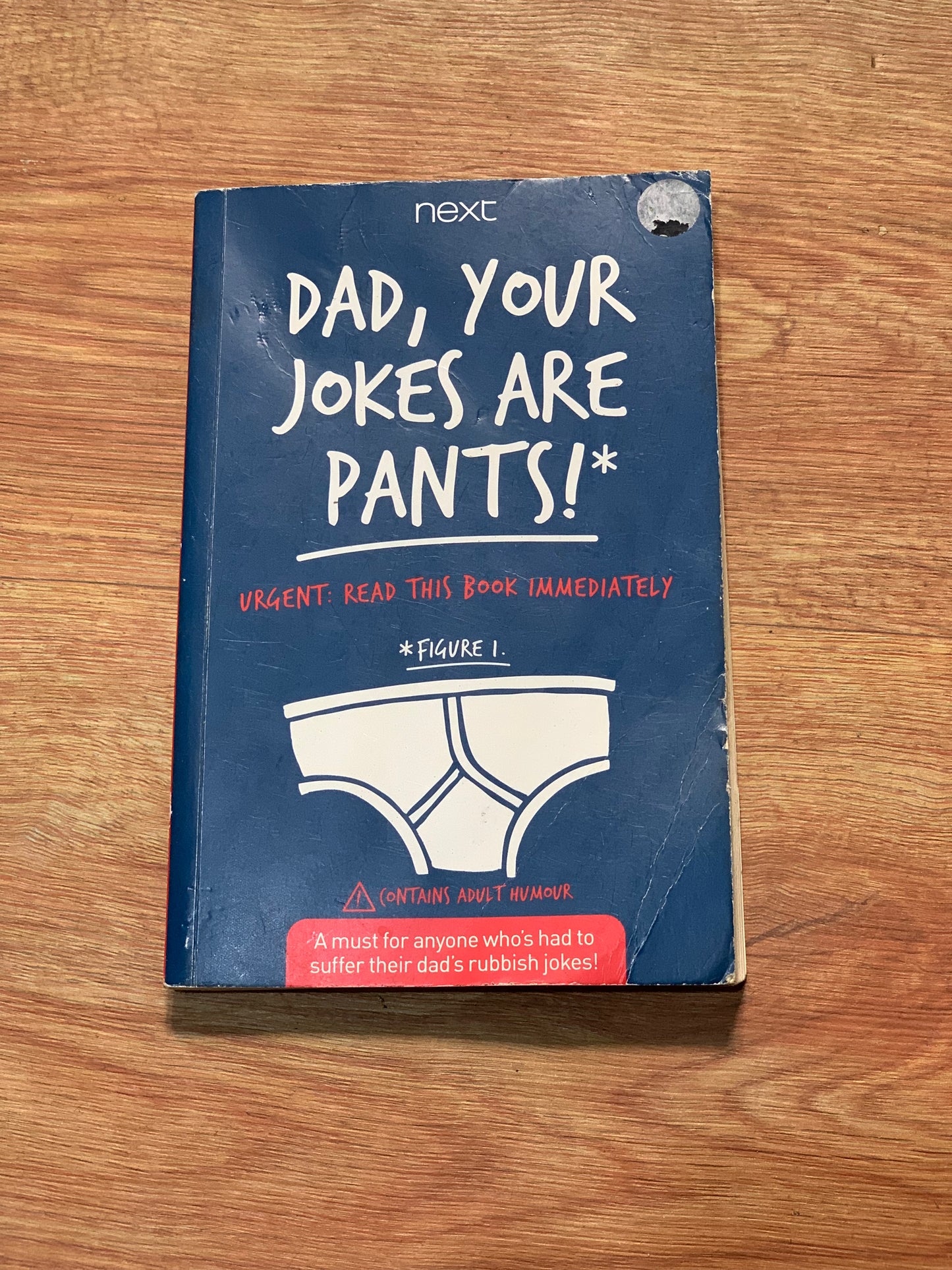DAD,YOUR JOKES ARE PANTS