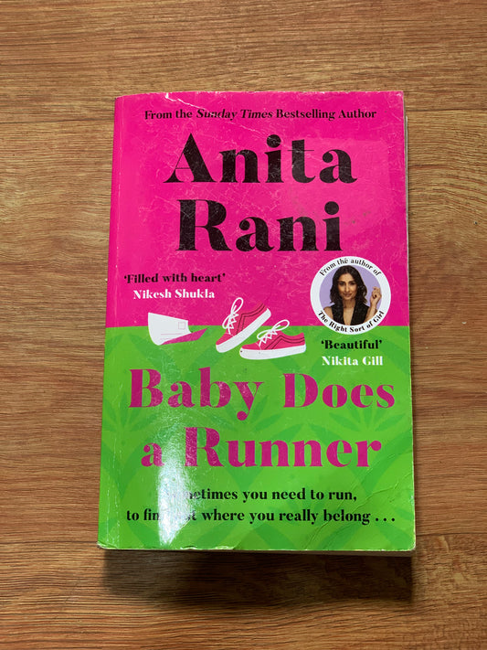 BABY DOES A RUNNER