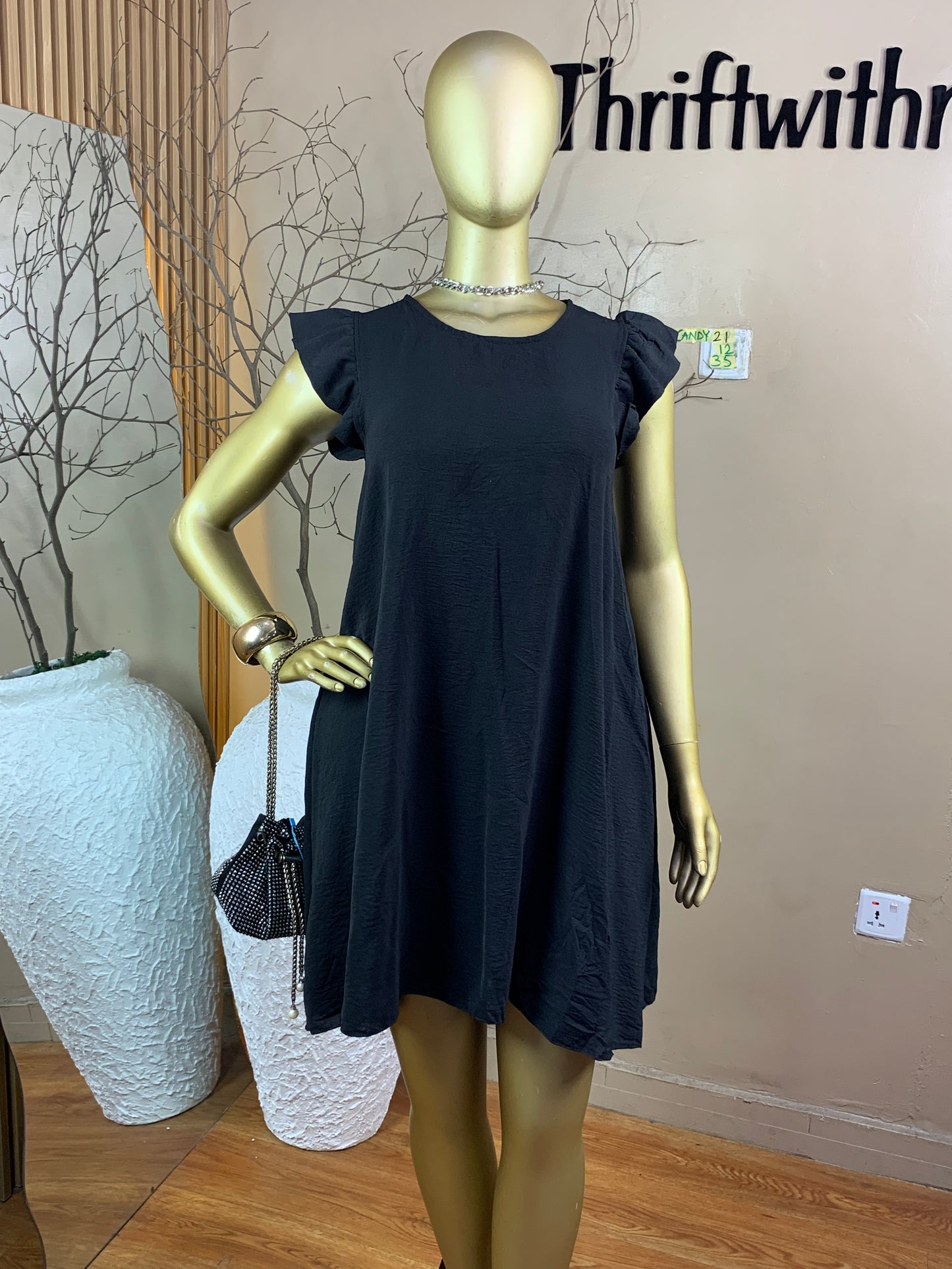 SIZE12 CANDY21 Length35(free dress)(black)