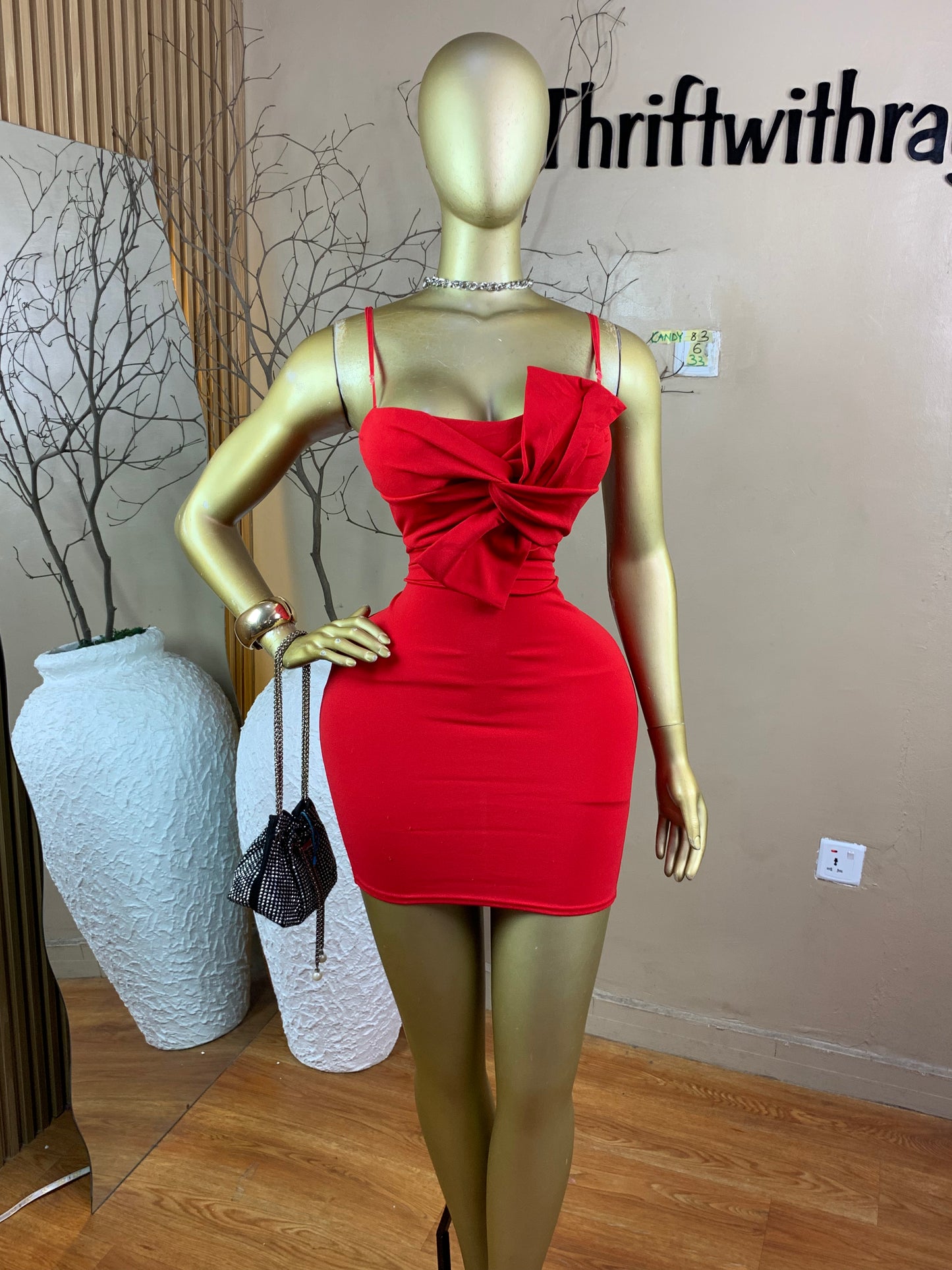 SIZE6 CANDY83 Length33(red)