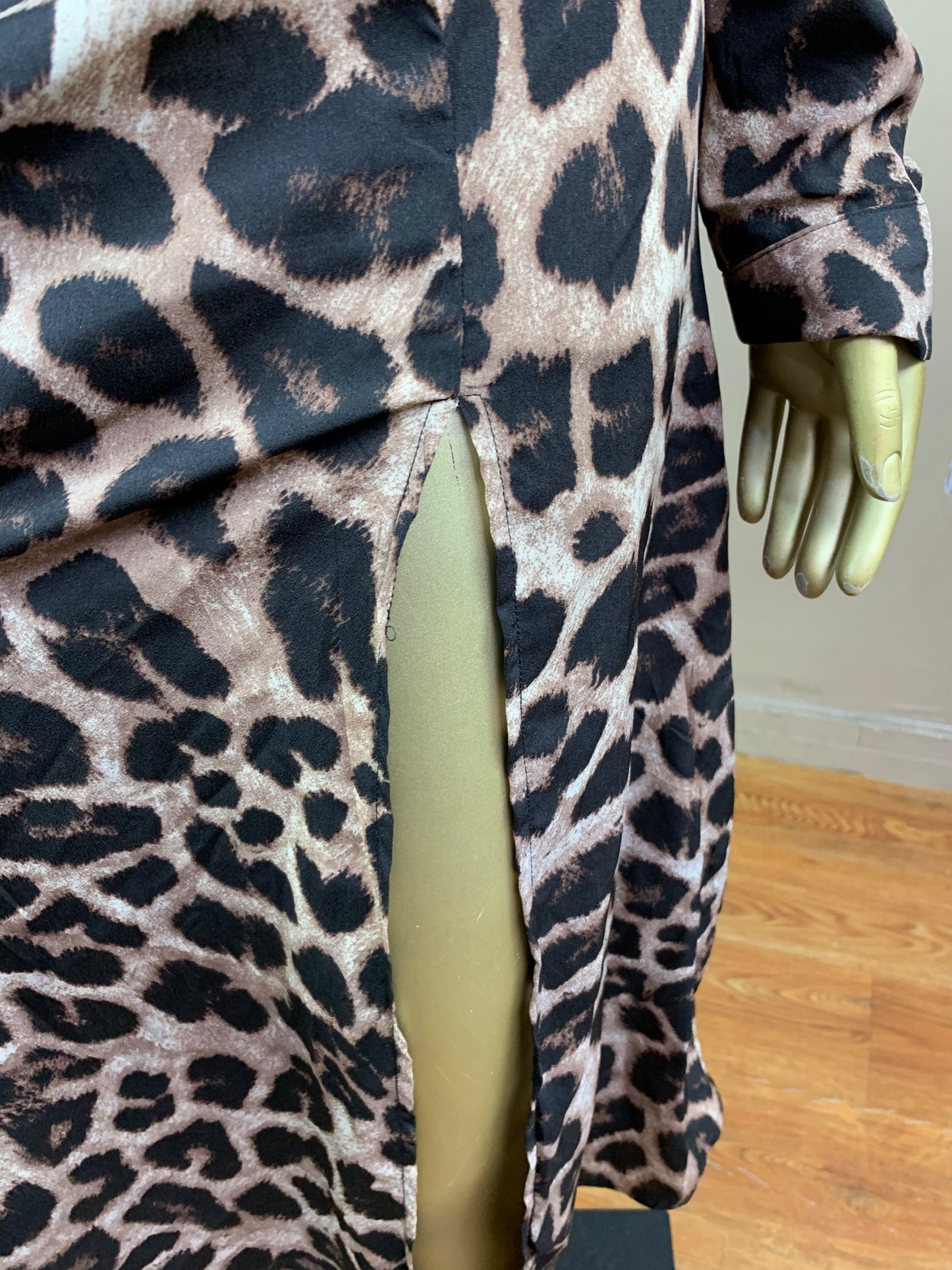 SIZE16 HONEY12 Length57(Animal prints)