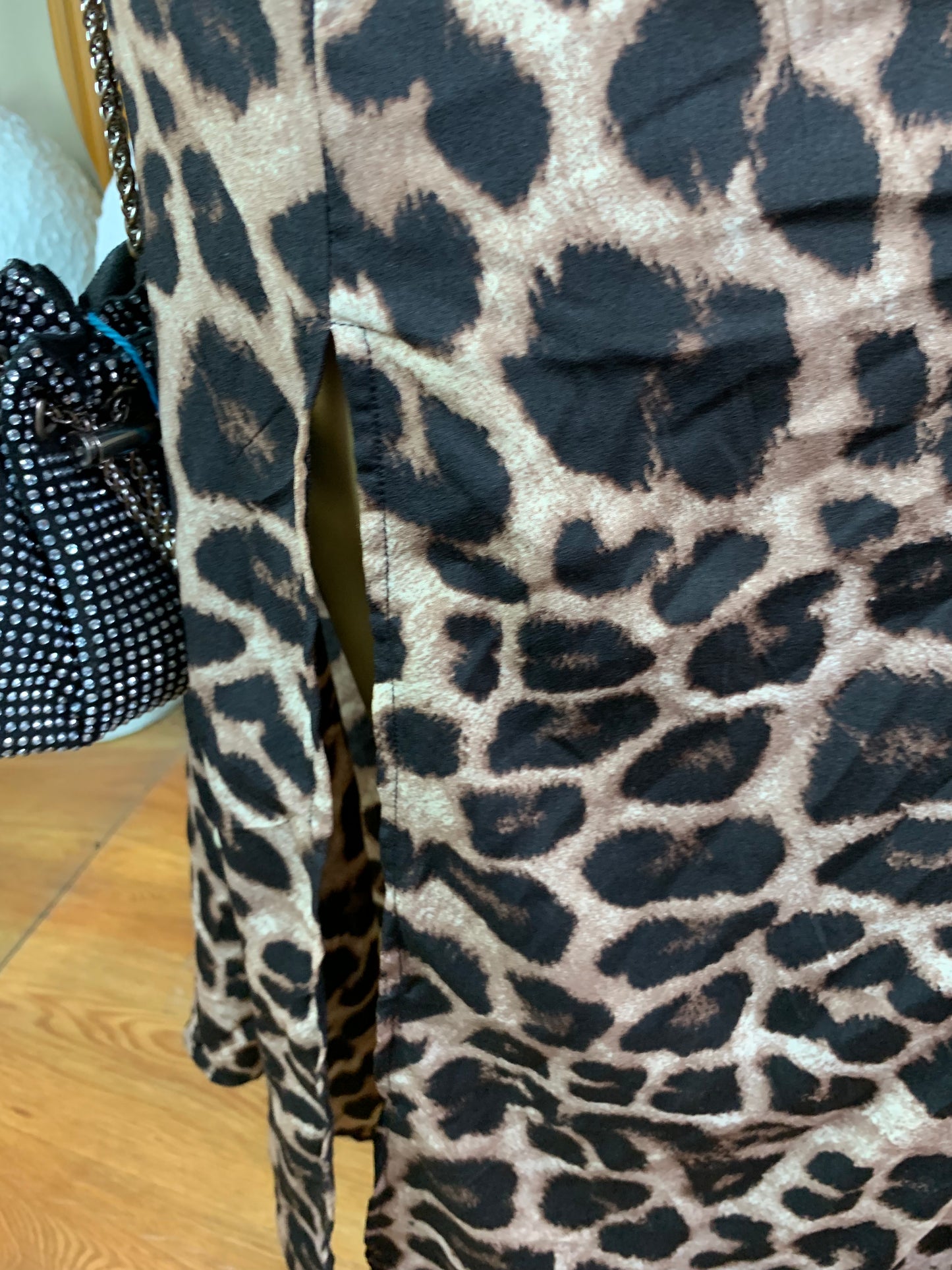 SIZE16 HONEY12 Length57(Animal prints)