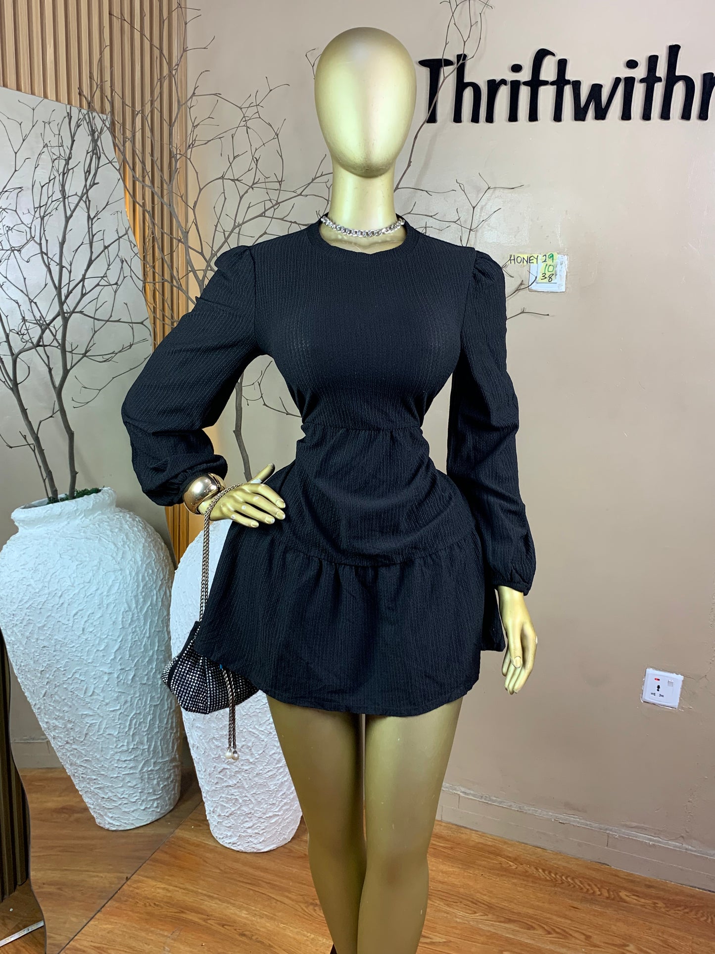 SIZE10 HONEY29 Length38(black)