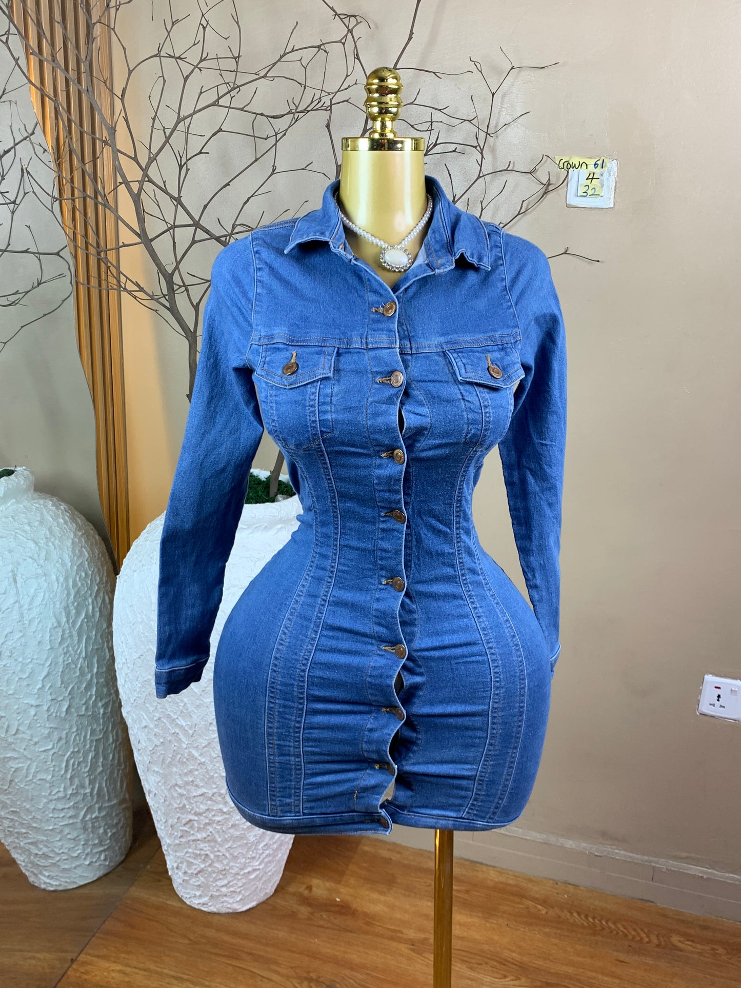 SIZE4 Crown61 Length32