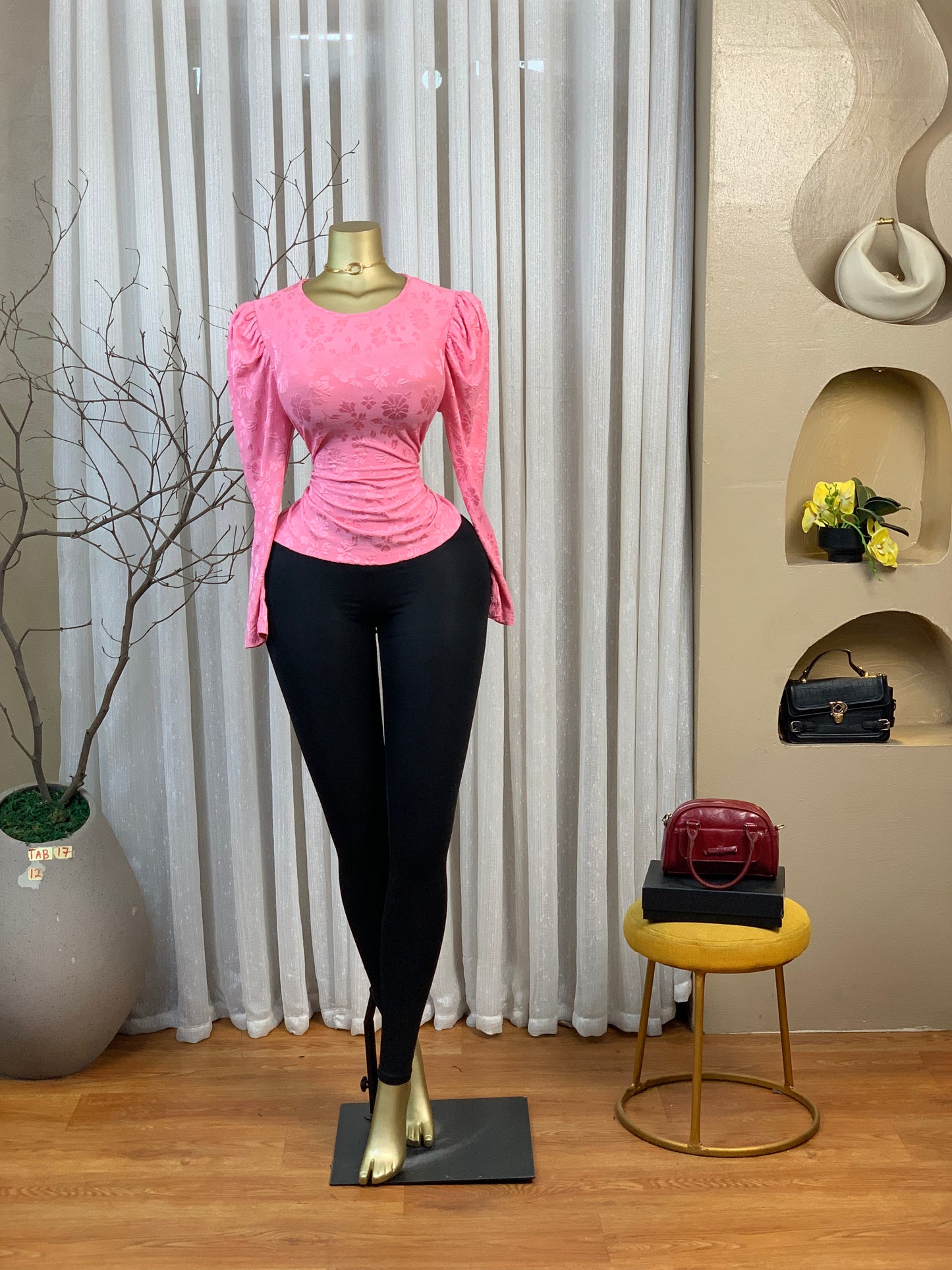 TAB18 SIZE12 Pink TOP