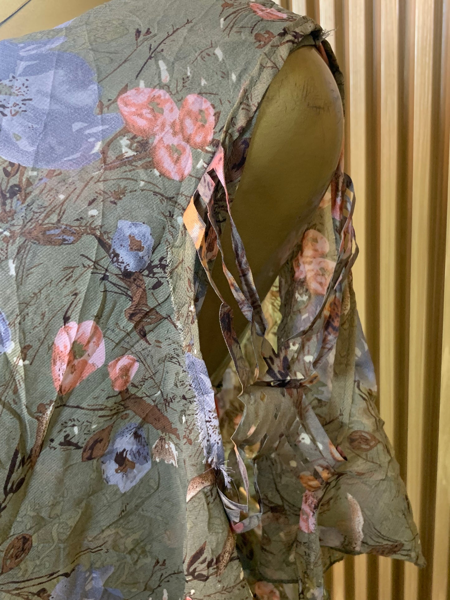 SOLA30 SIZE10 Length37 chiffon dress