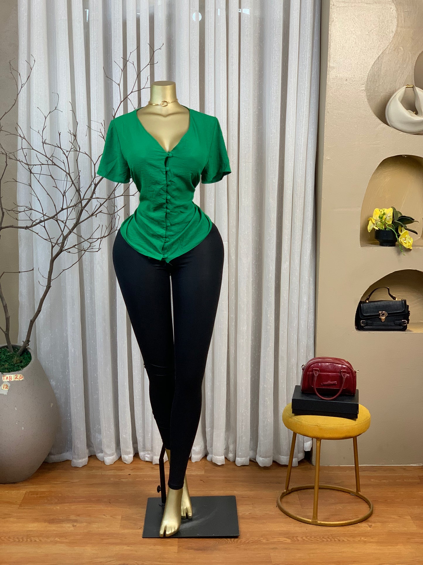 TAB24 SIZE12 Green TOP