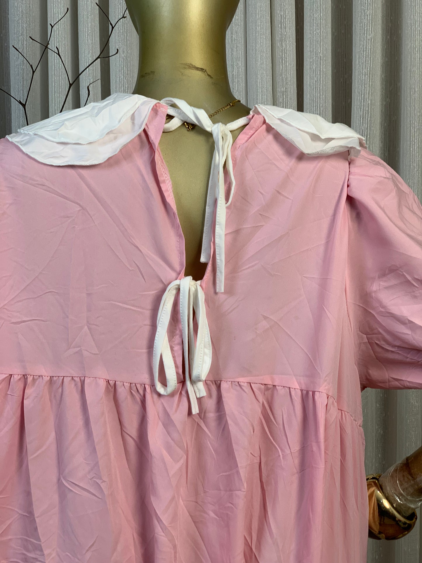 SASSY24 SIZE16 pink DRESS Length43