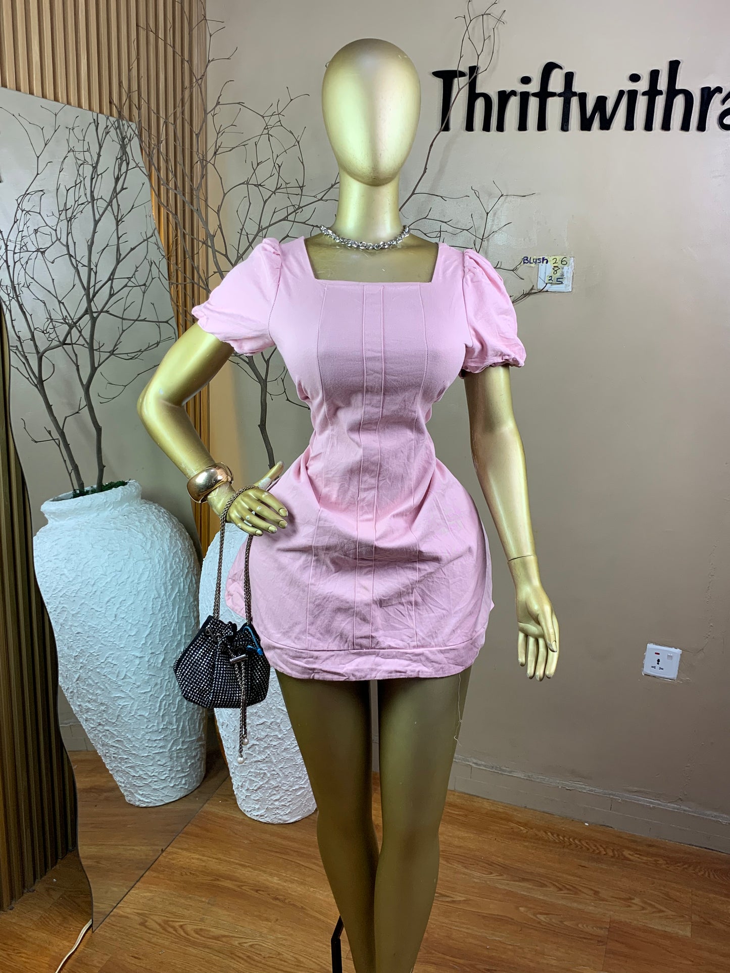 SIZE6 BLUSH26 Length35