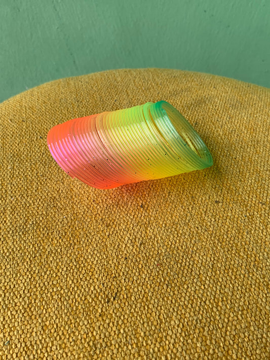 Rainbow coil spring(Children toy)