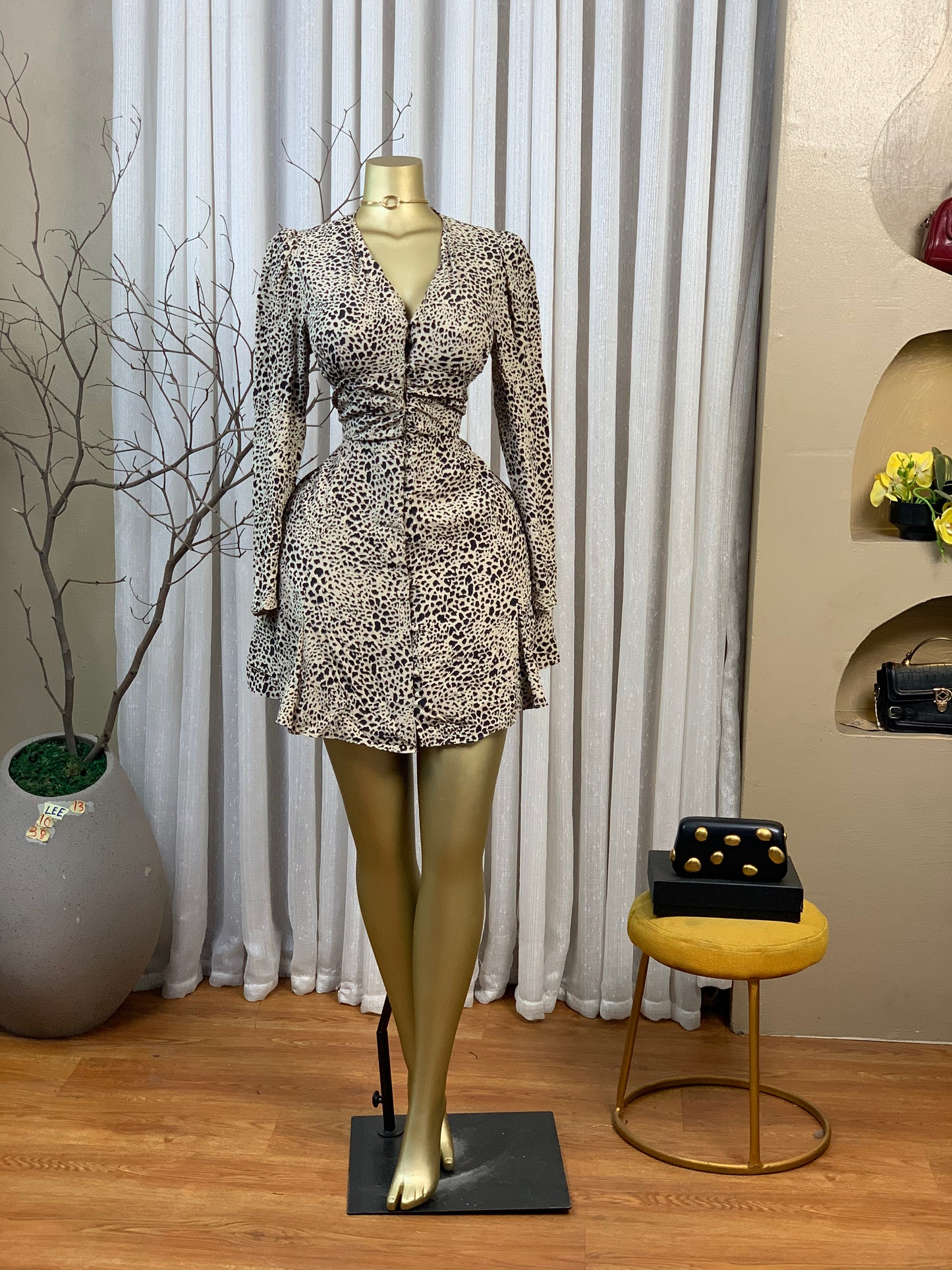 LEE13 SIZE10 DRESS Length38
