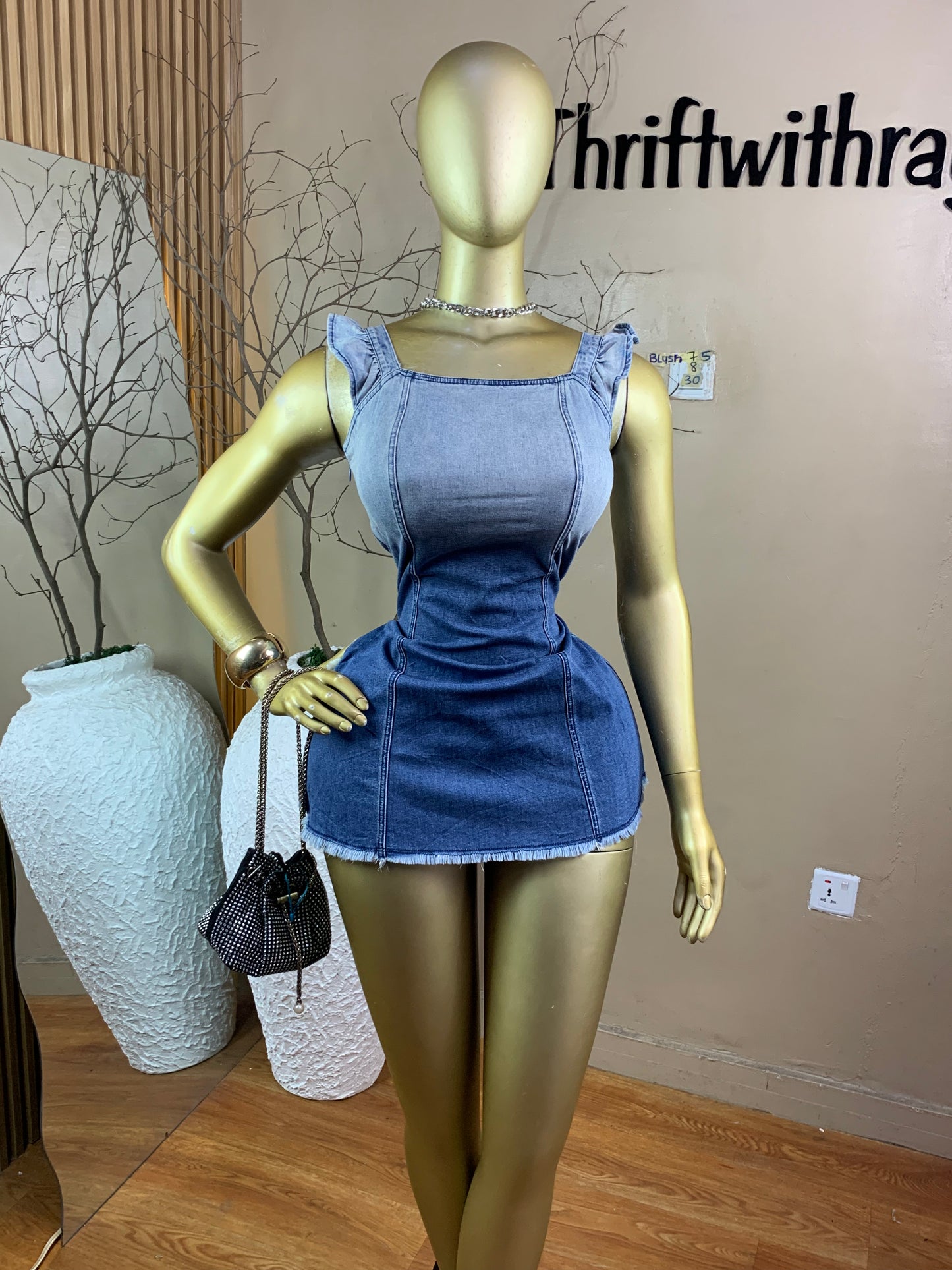 SIZE8 BLUSH75 Length30
