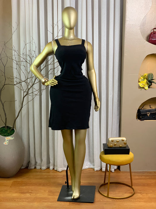 JOLA19 SIZE8 Black DRESS Length44