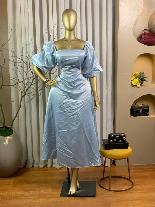 JOLA23 SIZE12 Blue DRESS Length60