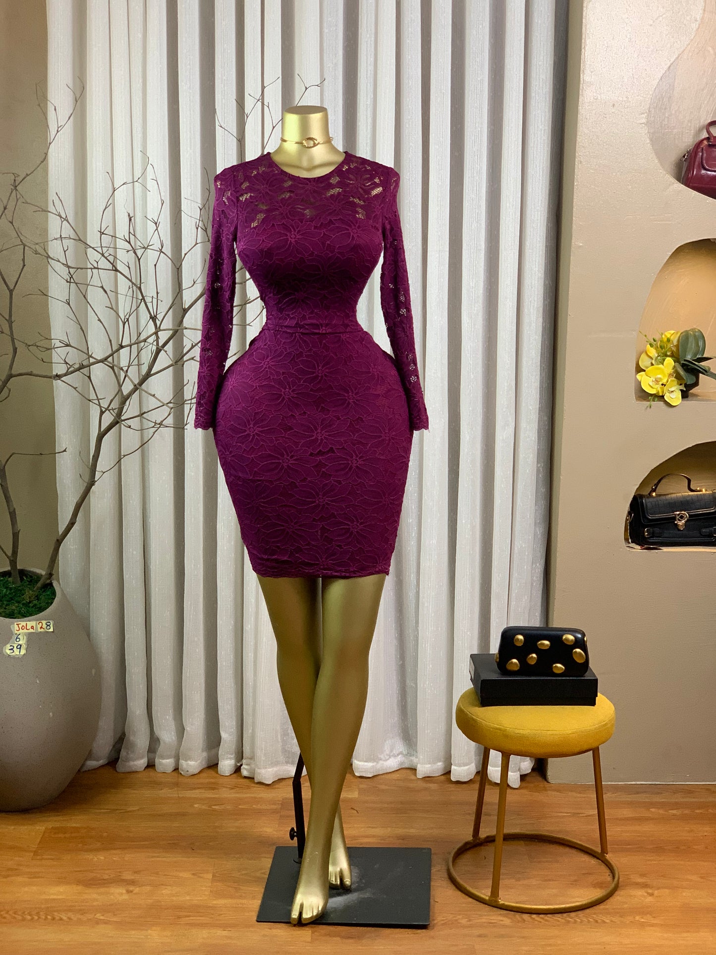 JOLA28 SIZE6 DRESS Length38