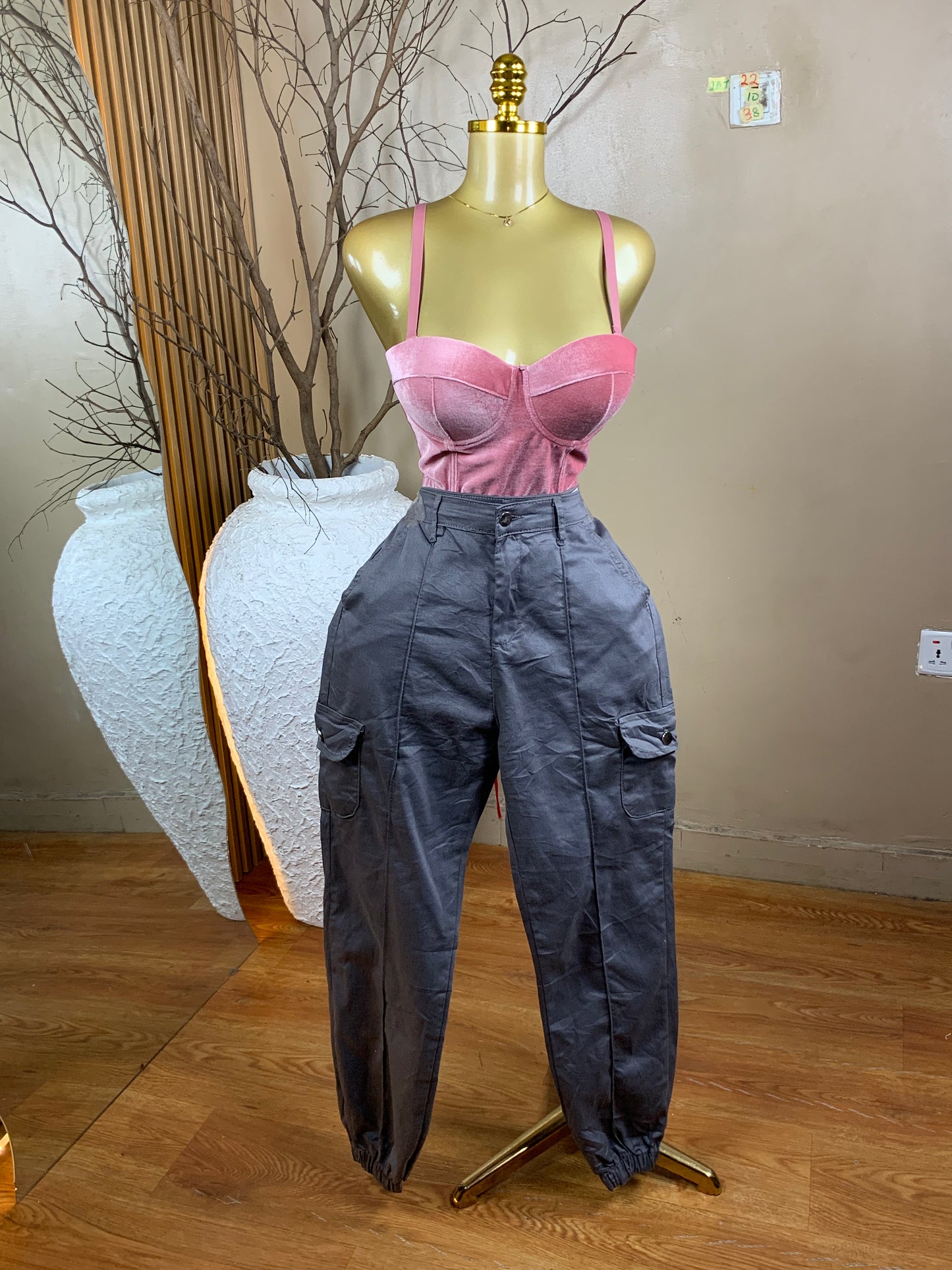 2Baggy Jean22 SIZE10 Length38(Cargo)