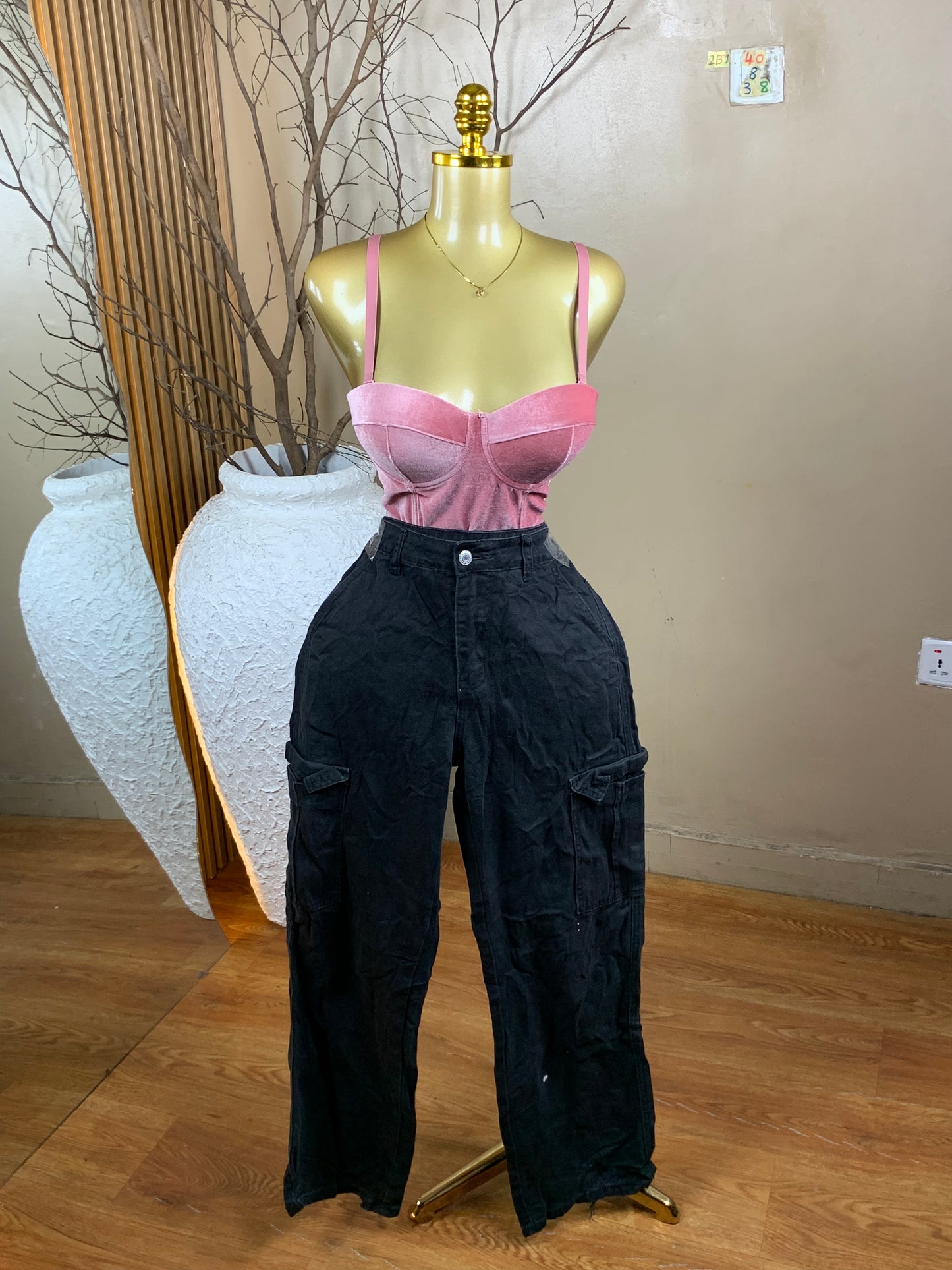 2Baggy Jean40 SIZE8 Length38 Little stain