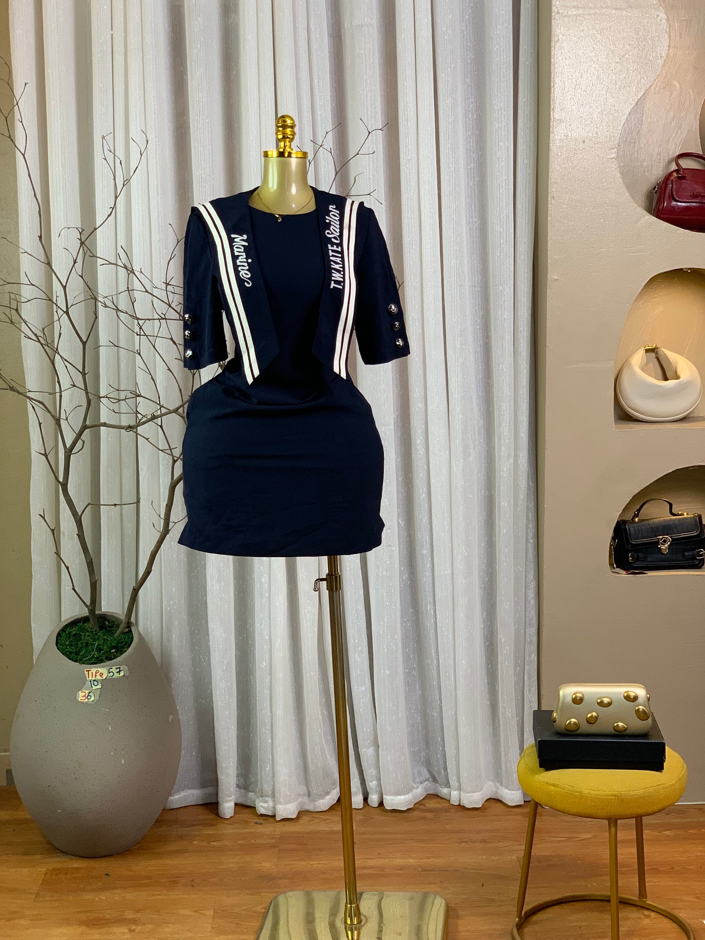 TIFE57 SIZE10 DRESS Length36