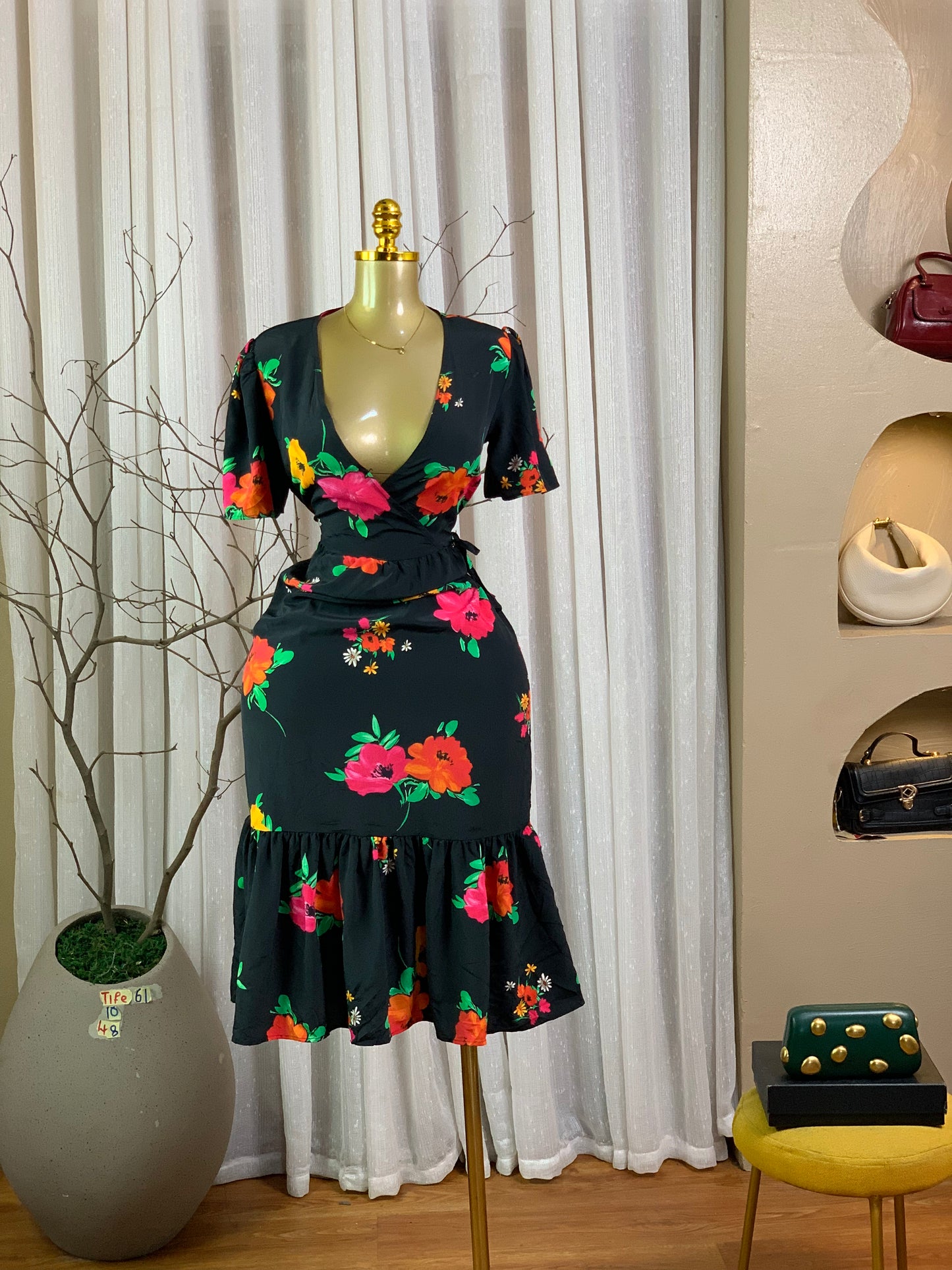 TIFE61 SIZE10 DRESS Length48