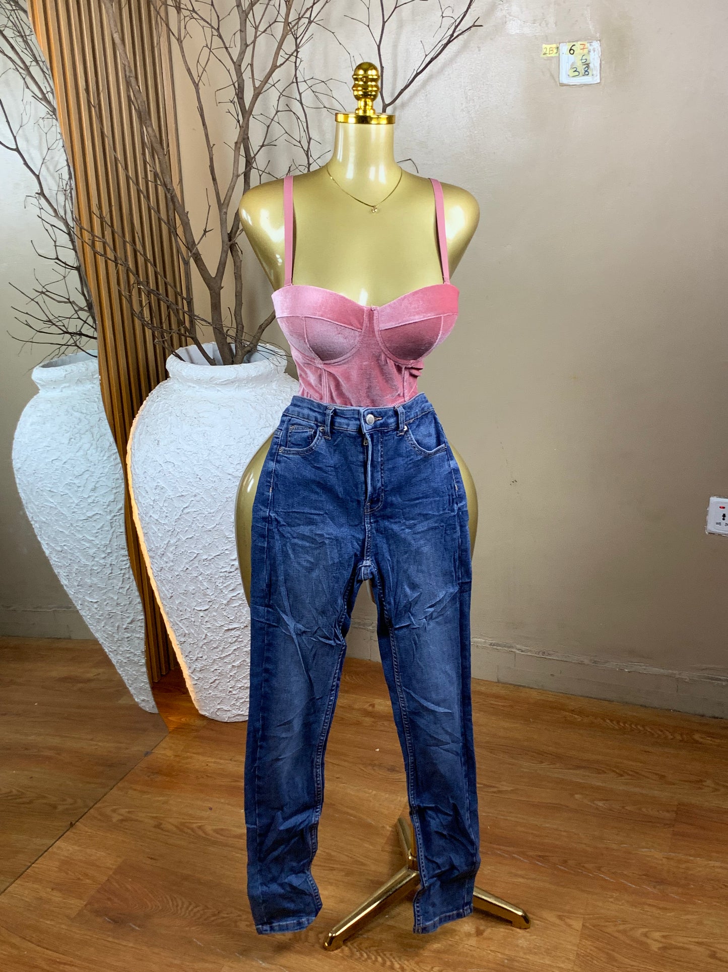 2Baggy Jean67 SIZE6 Length38 Jean