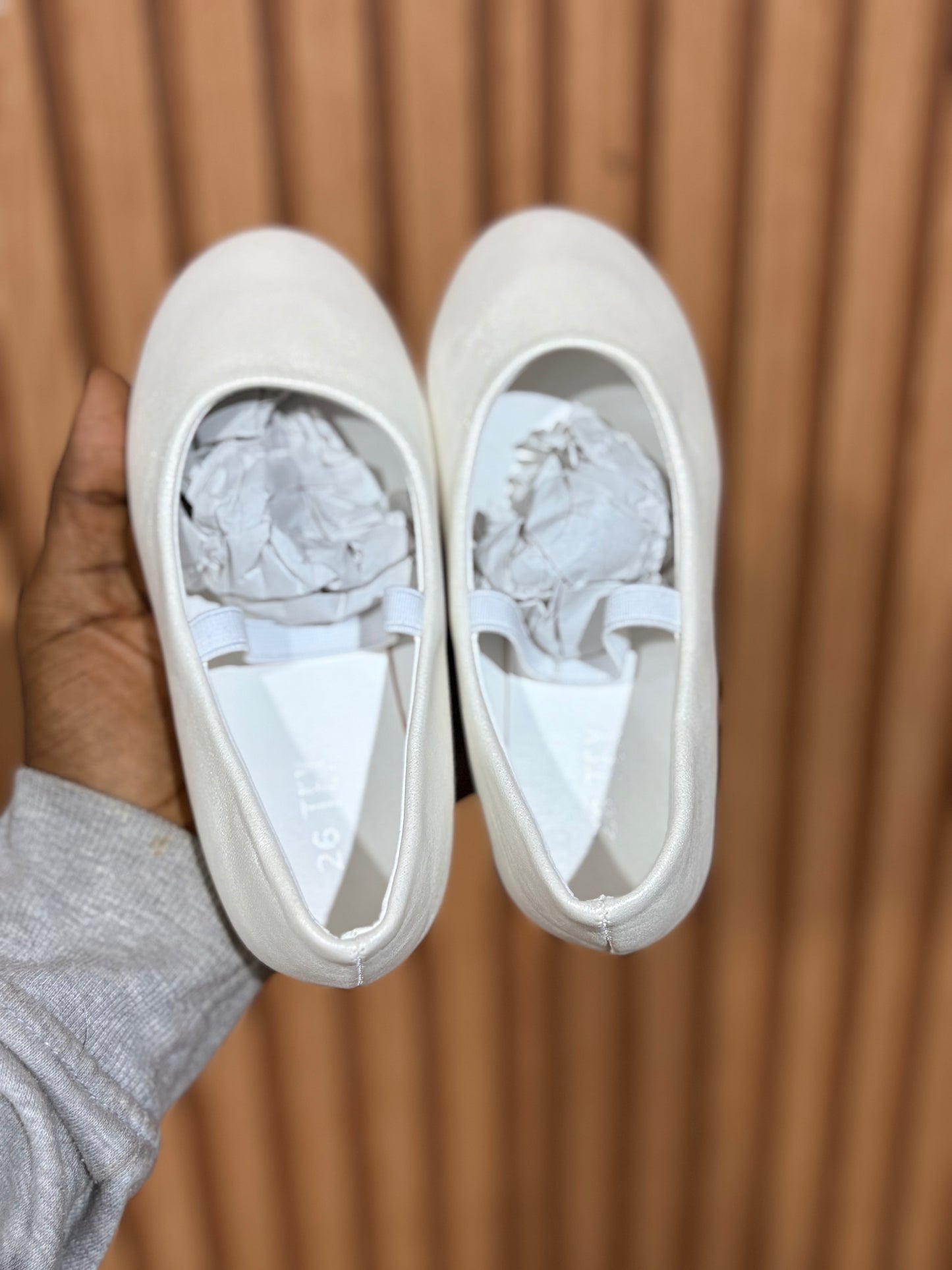 White shoe SIZE26 6