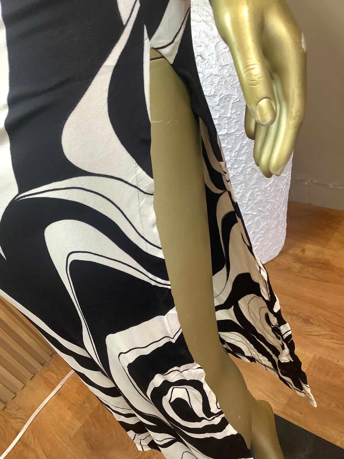 SIZE10 MUNCH320 Length55(White&black)(Little stain)