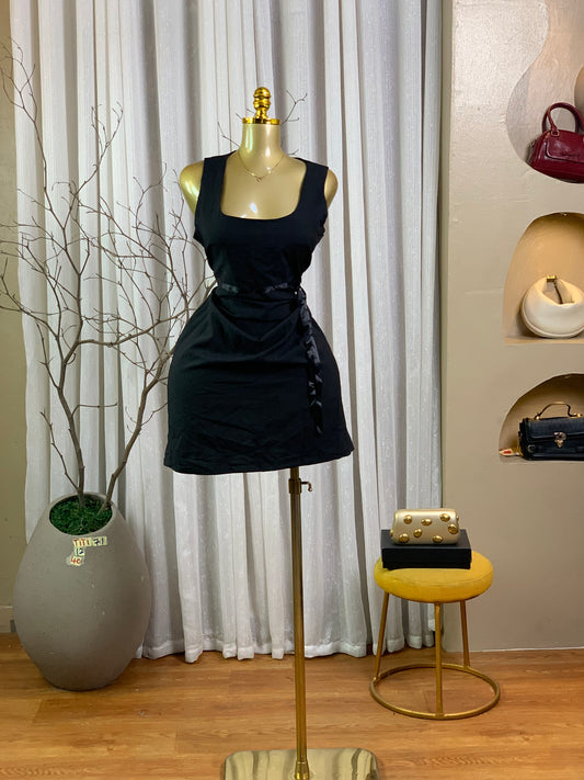 TITI71 SIZE12 Black DRESS Length40