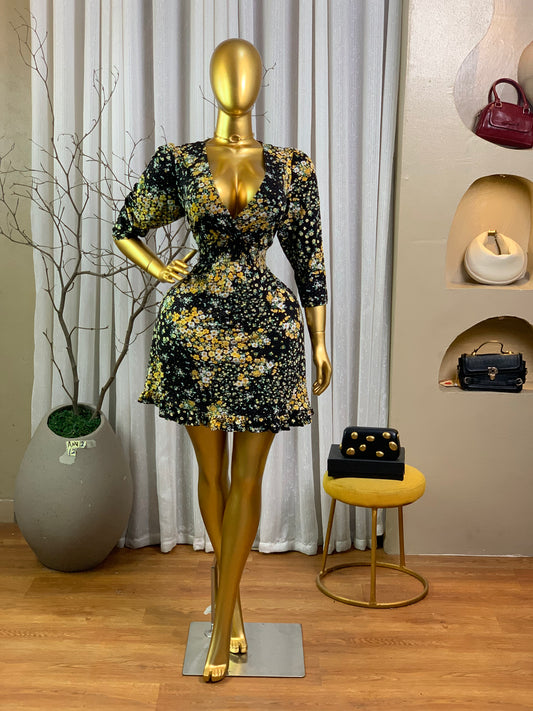 ANU2 SIZE12 floral dress