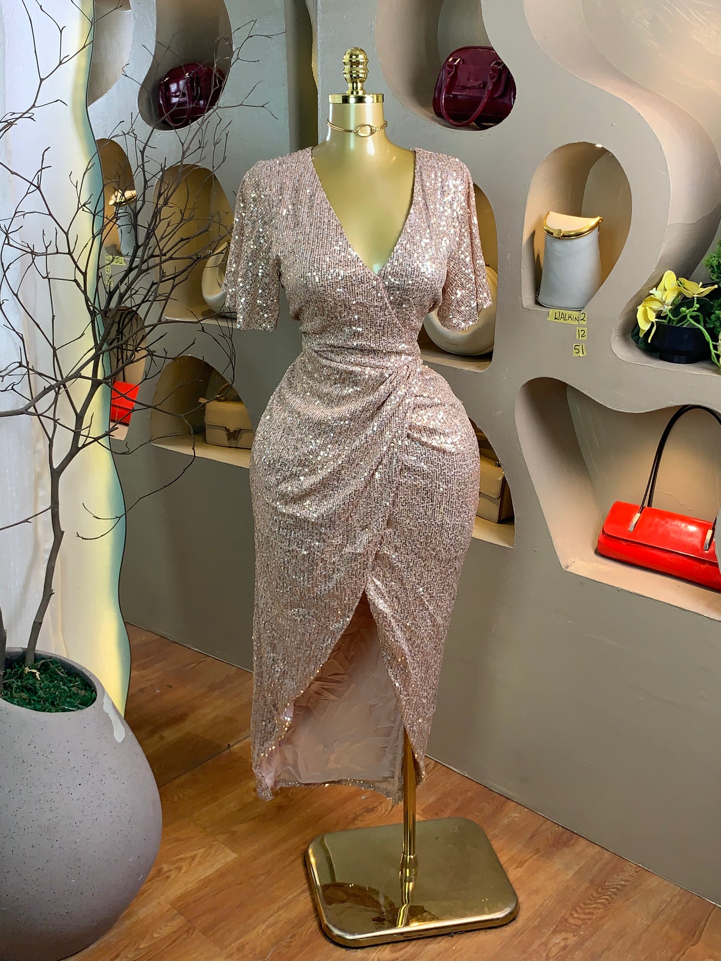 WALK-IN2 SIZE12 Length51 party dress