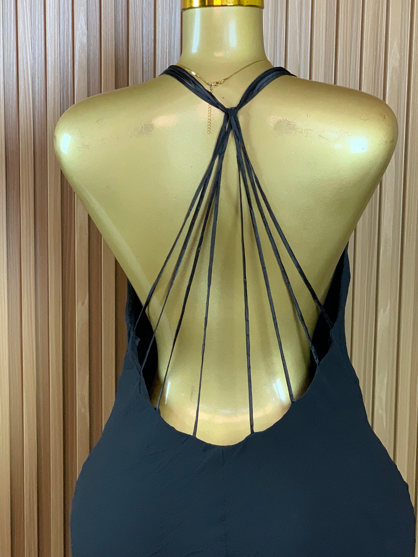 1WALK-IN11 SIZE12 Length55 black dress
