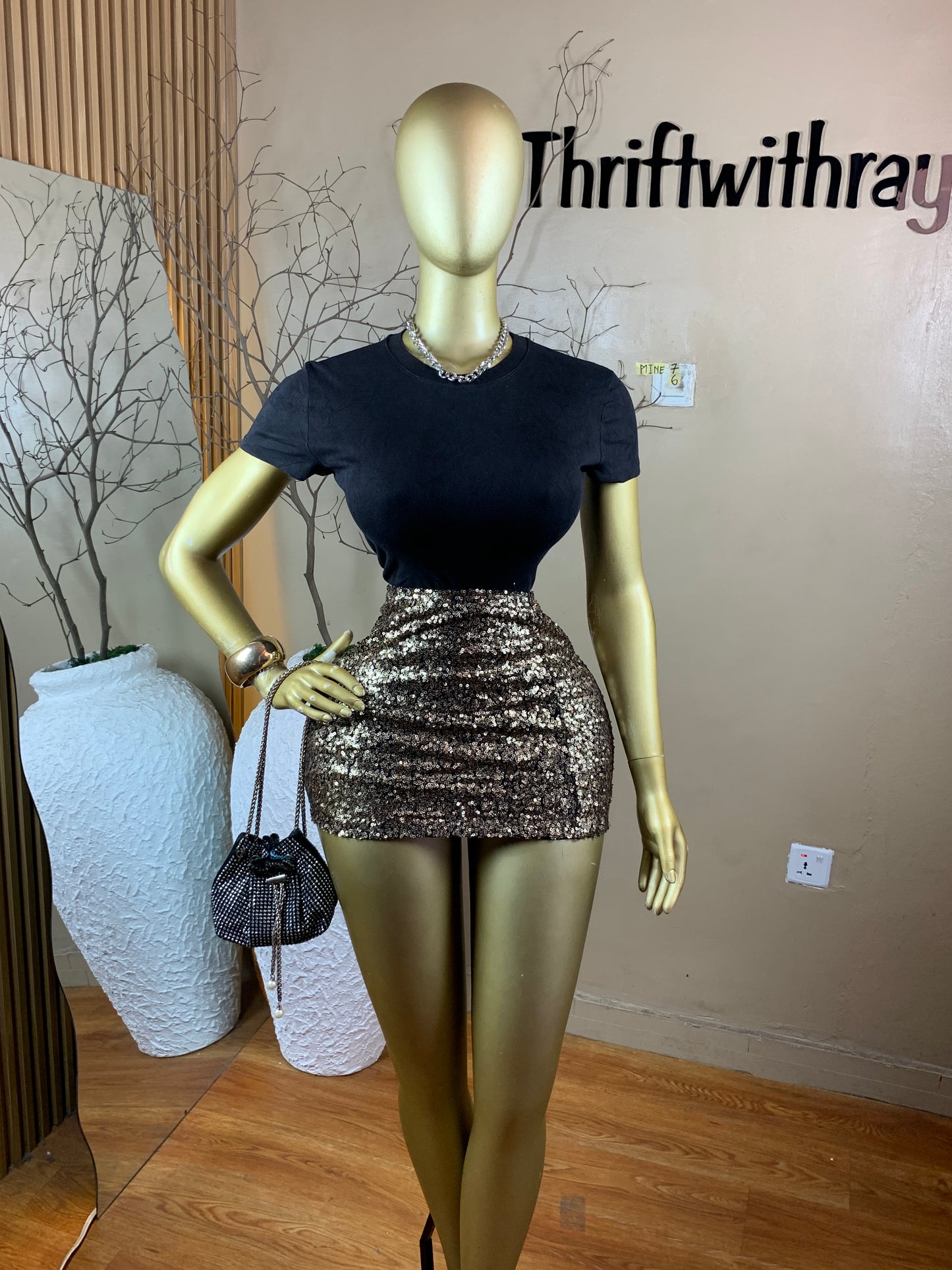 SIZE6 MINE7(Skirt only)