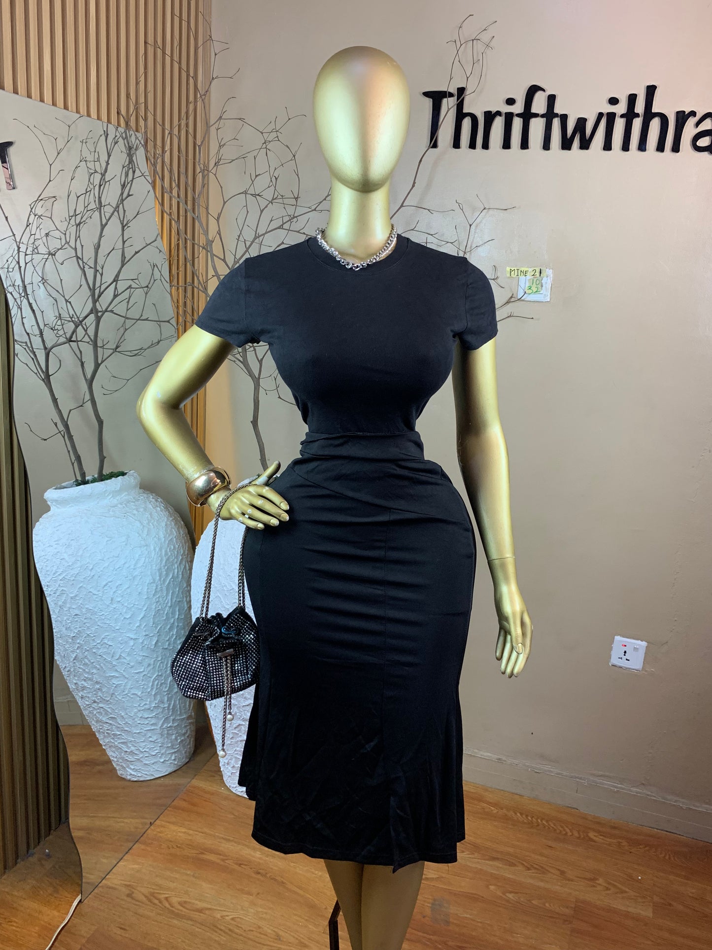 SIZE10 MINE21 Length32(Skirt only)