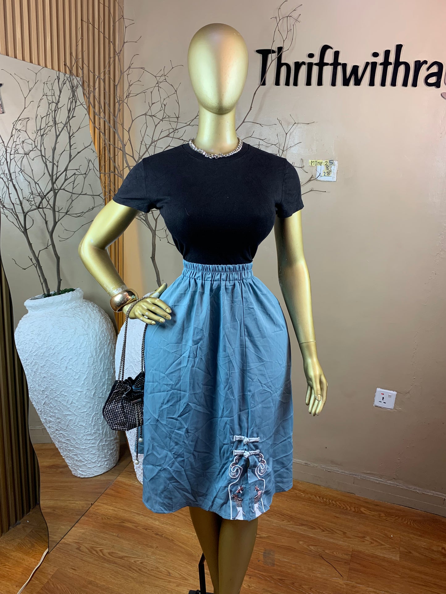 SIZE8 MINE25 Length28(Skirt only)