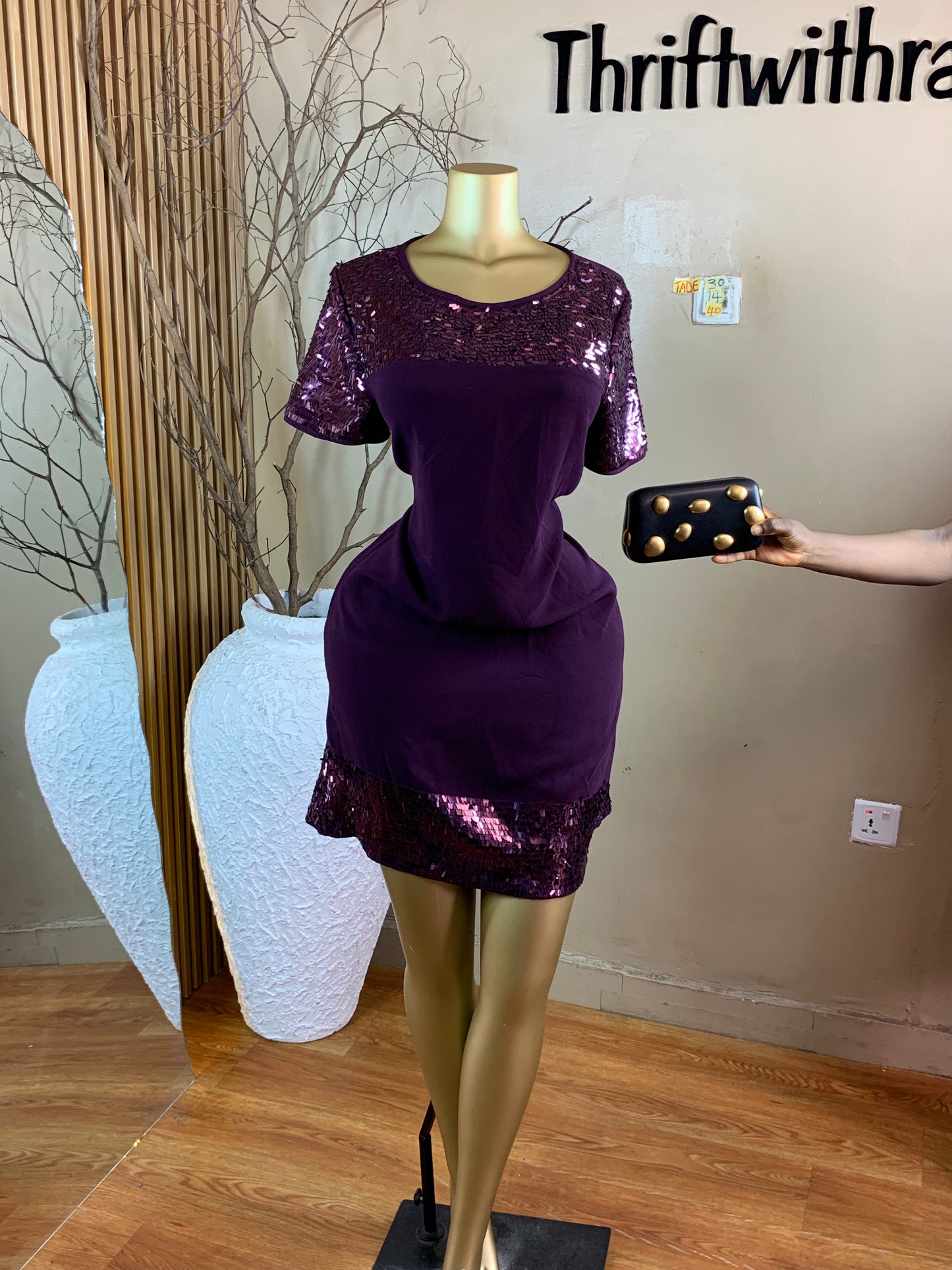 TADE30 SIZE14 Length40 dress