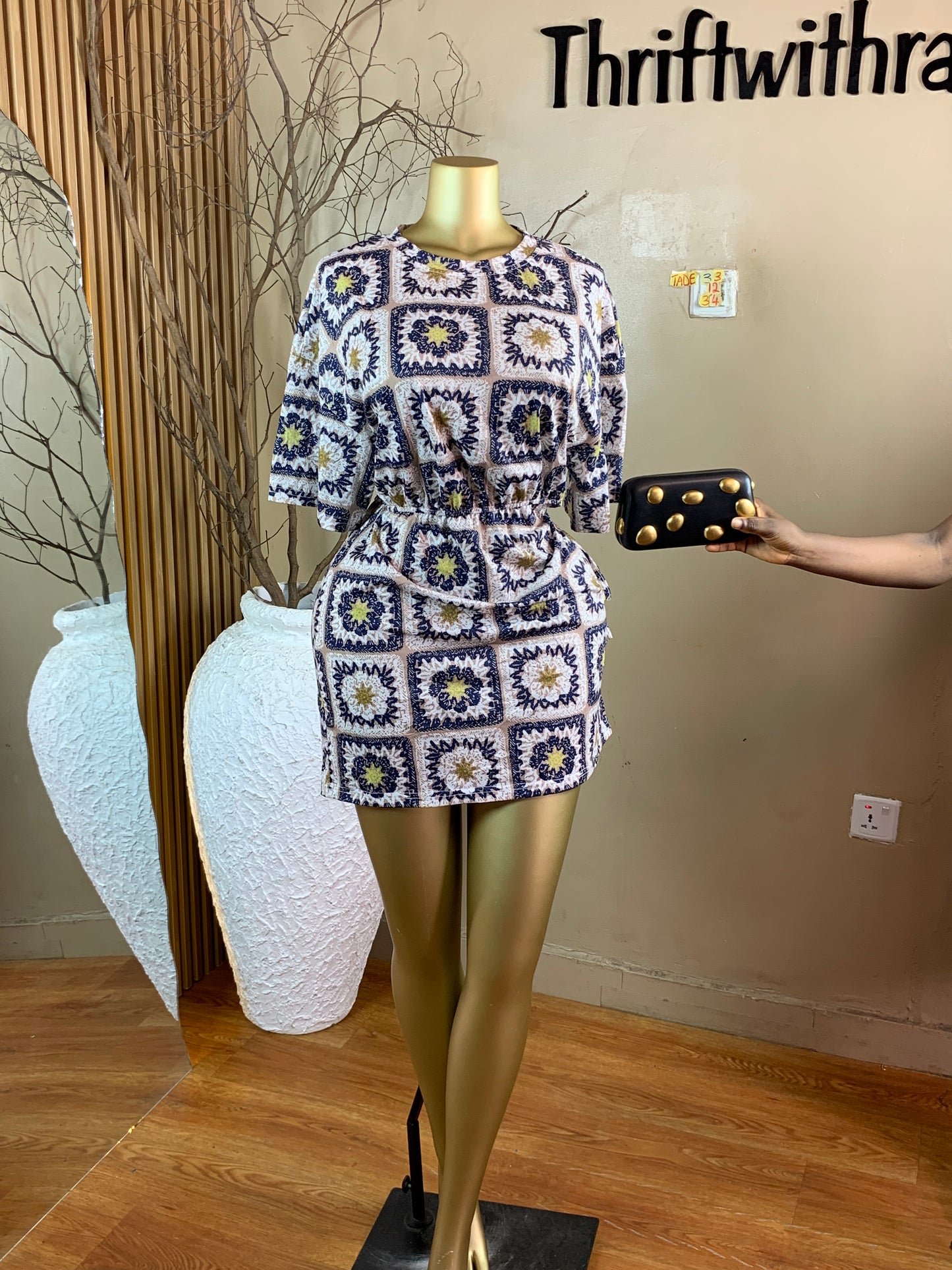 TADE33 SIZE12 Length34 dress