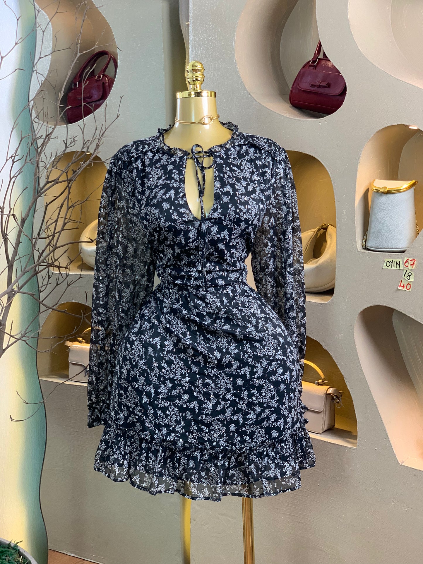 OYIN67 SIZE18 DRESS Length40