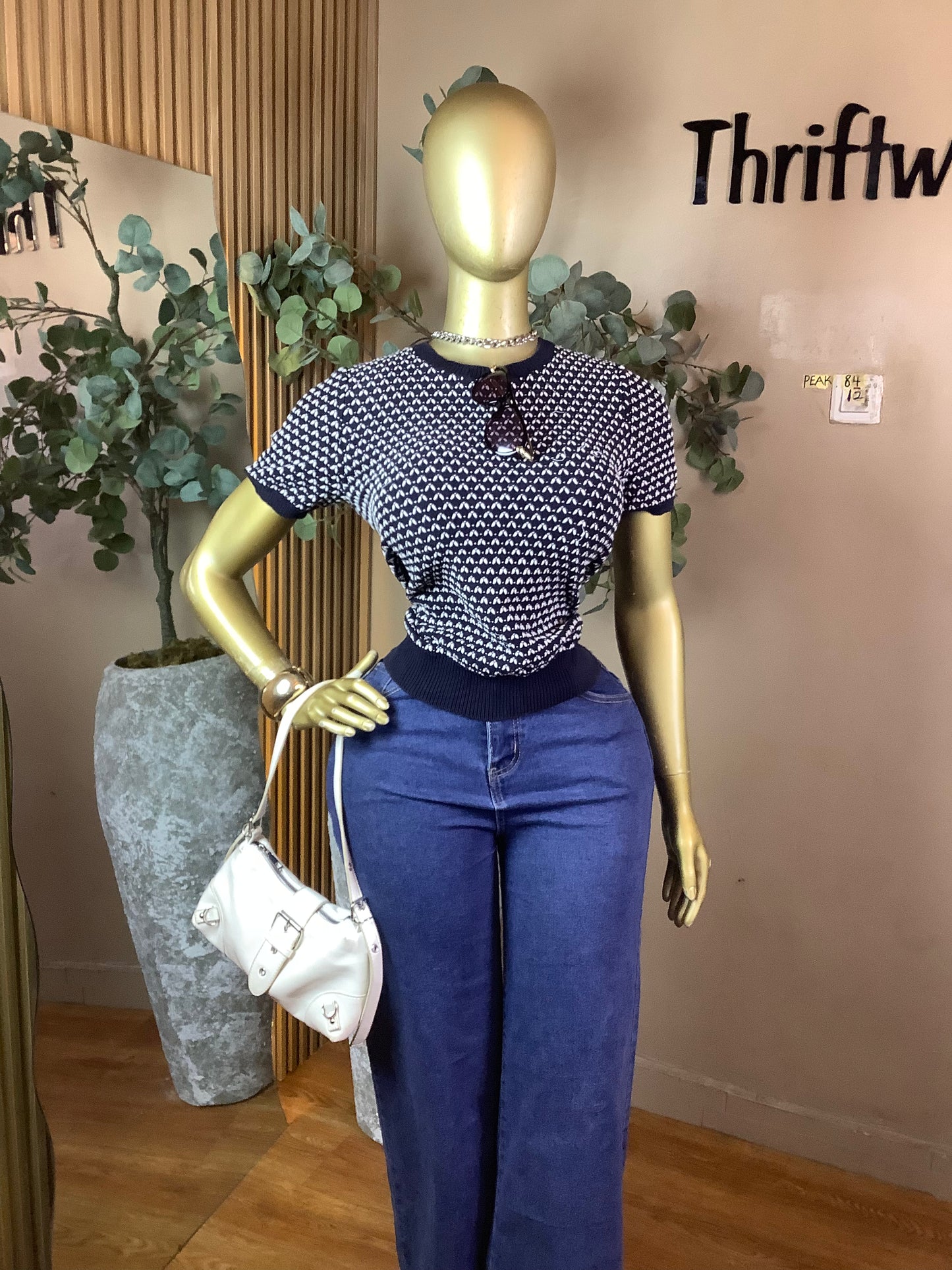 PEAK84 BLUE&WHITE TOP SIZE12