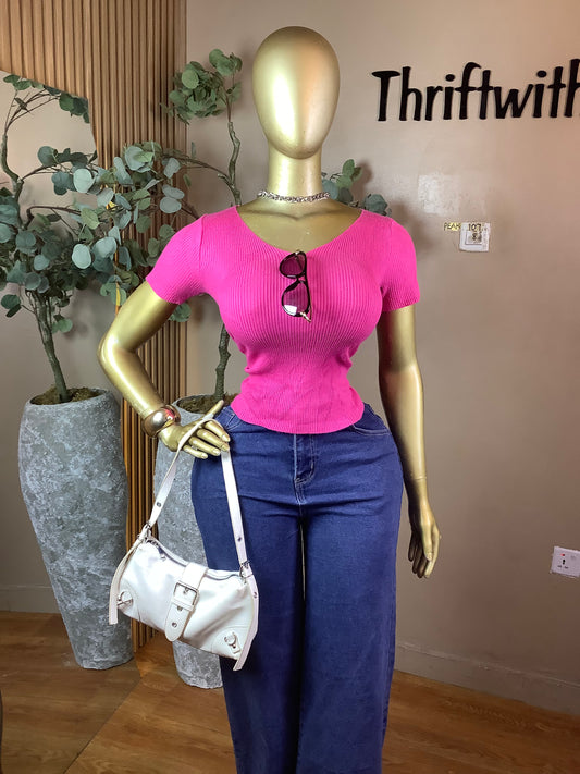 PEAK107 PINK TOP SIZE8