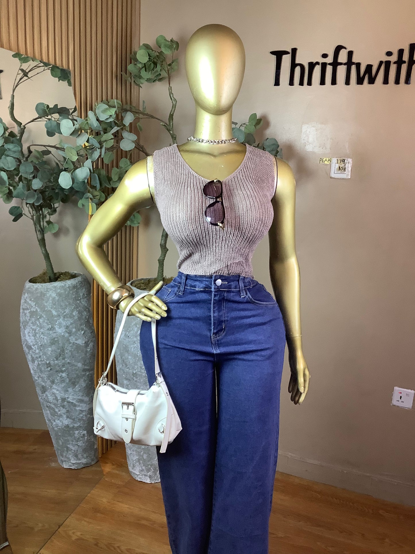 PEAK119 KNIT TOP SIZE10