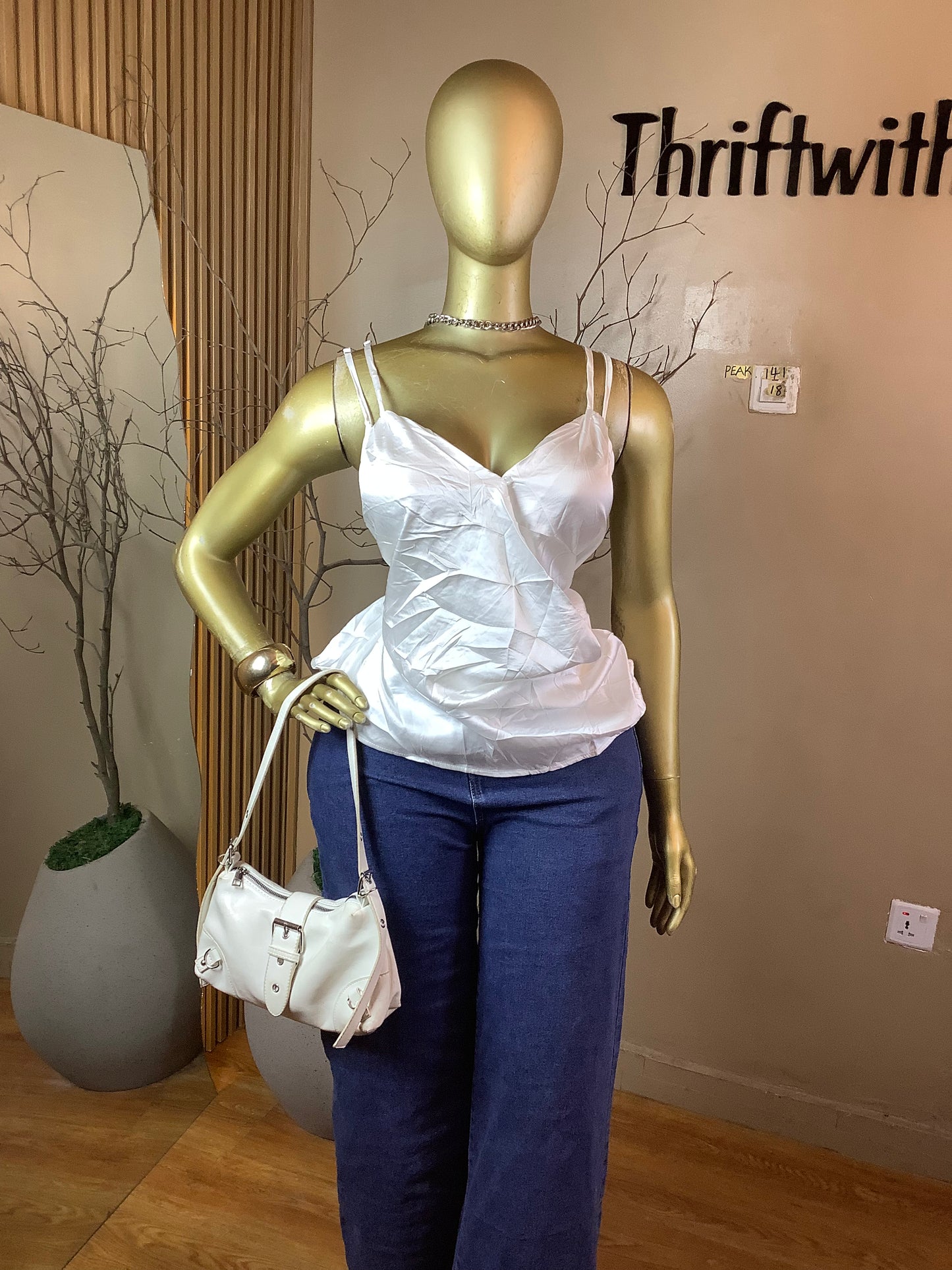 PEAK141 WHITE TOP SIZE18
