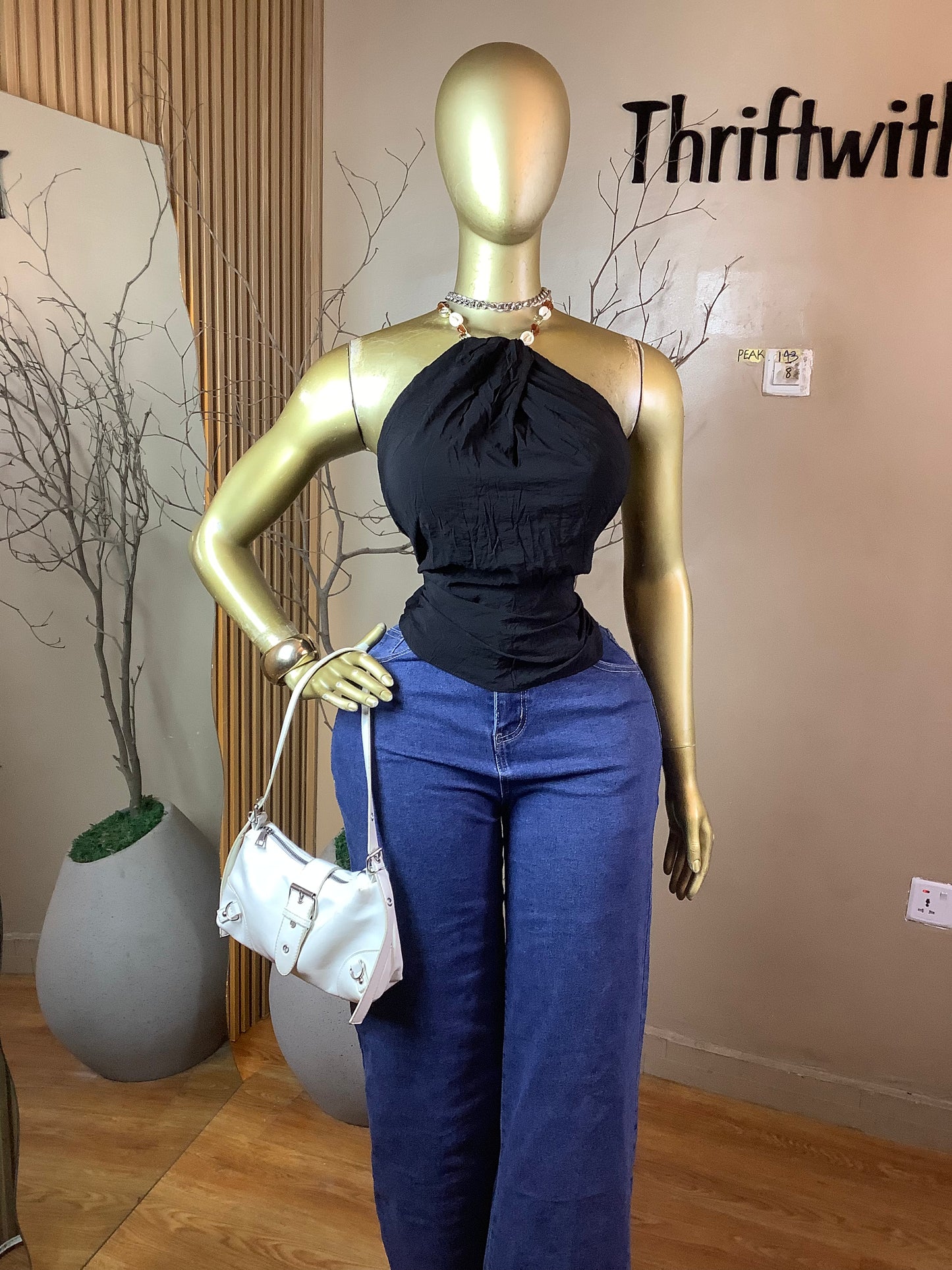 PEAK143 BLACK TOP SIZE8