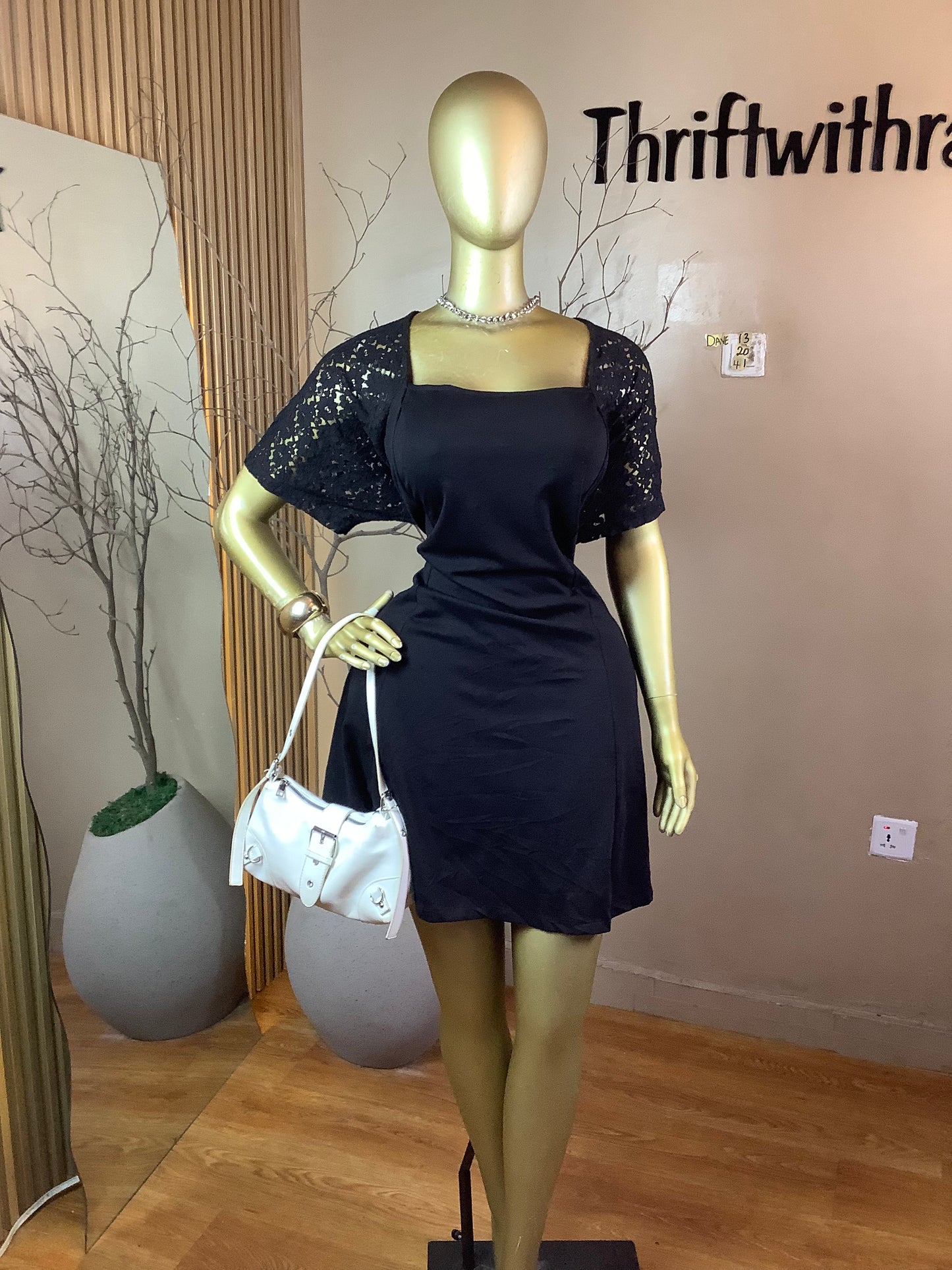 DAVE13 BLACK DRESS SIZE20/22