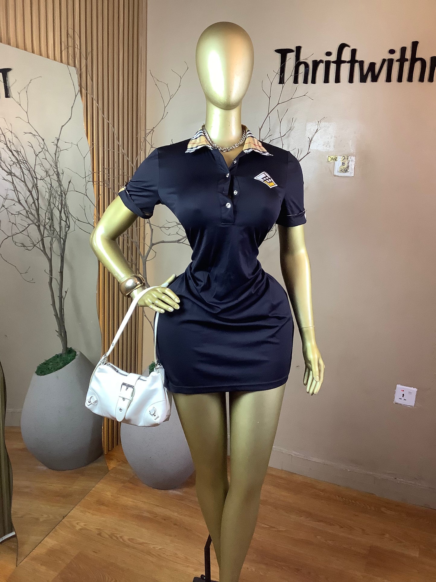DAVE21 BLACK DRESS SIZE10 Length34