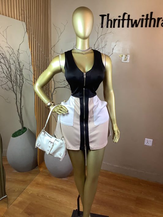 DAVE26 MULTI COLOR DRESS SIZE10 Length34