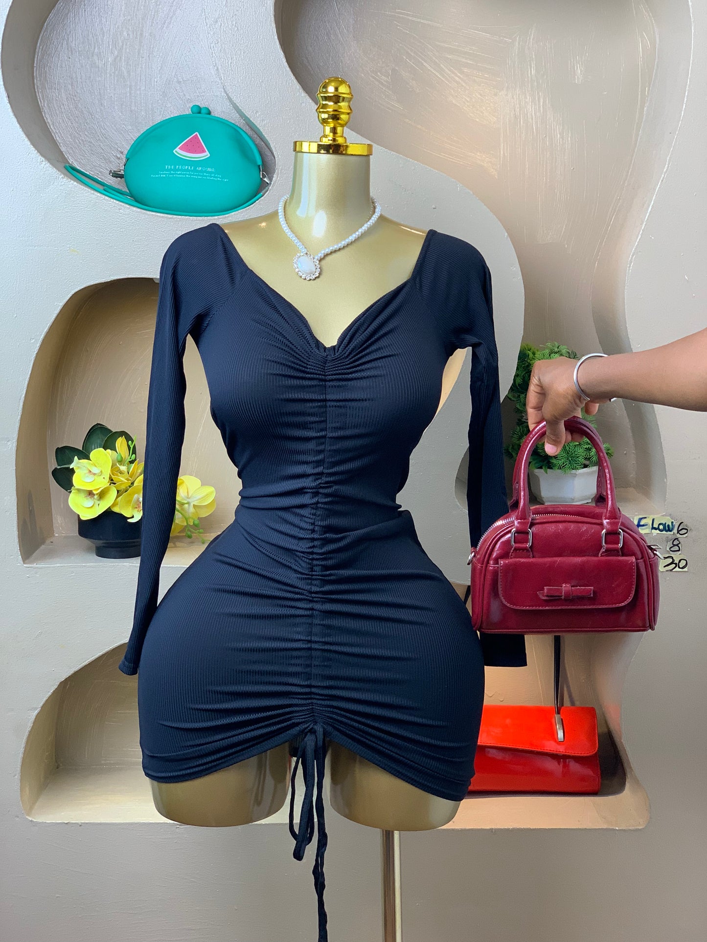 SIZE8 FLOW6 Length30 (black)