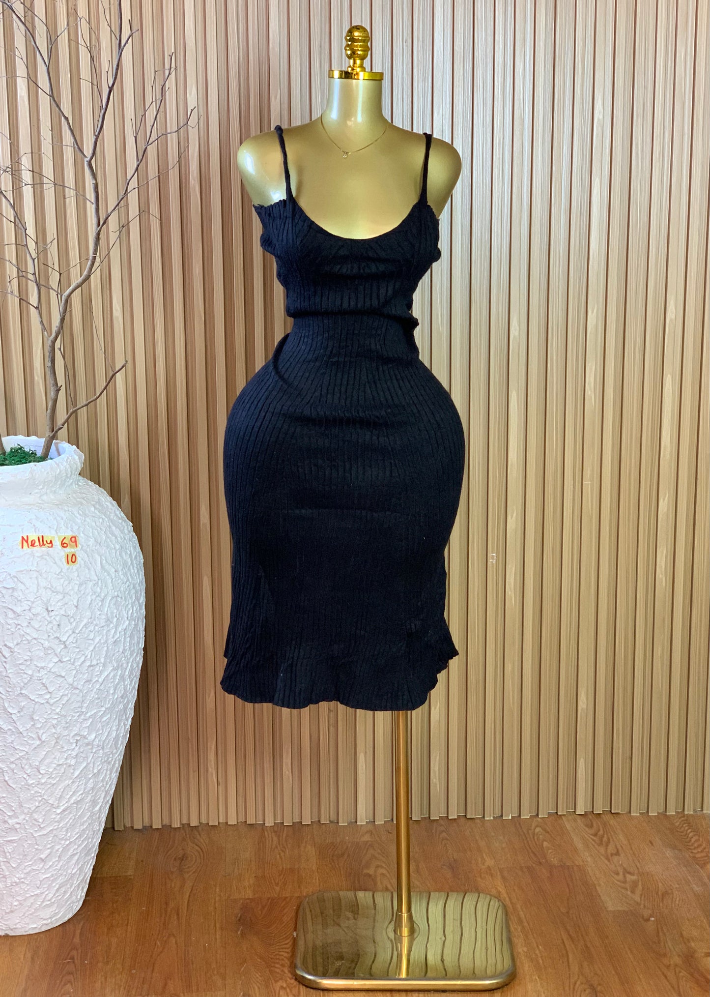 NELLY69 SIZE10 Black dress
