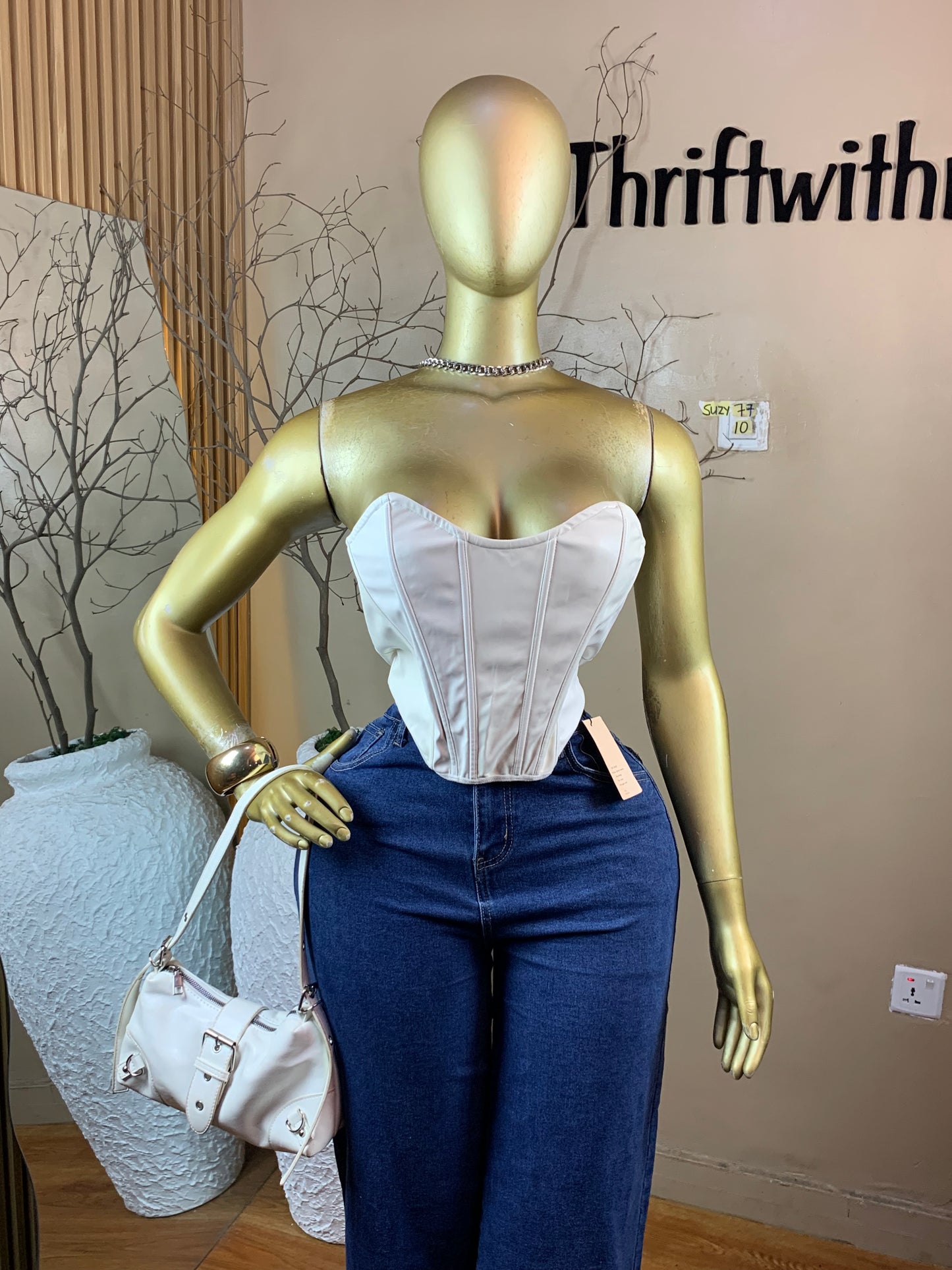 SIZE10 SUZY77(Corset only)(Little stain)