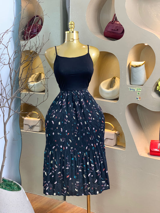 JESSY27 SIZE10 Black DRESS Length47